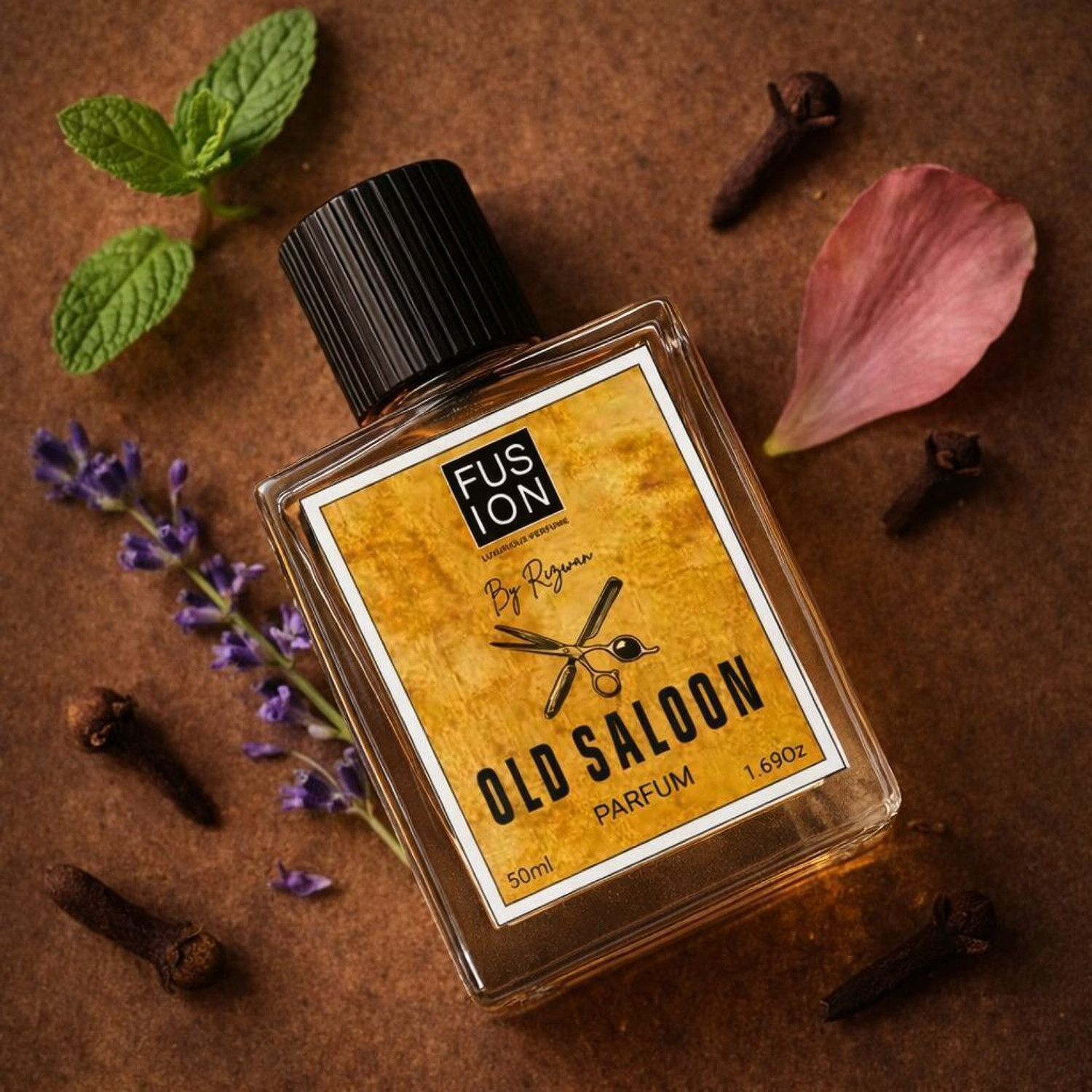 Image of fusionbyrizwan OLD SALOON Extrait De Parfum - 50 ml