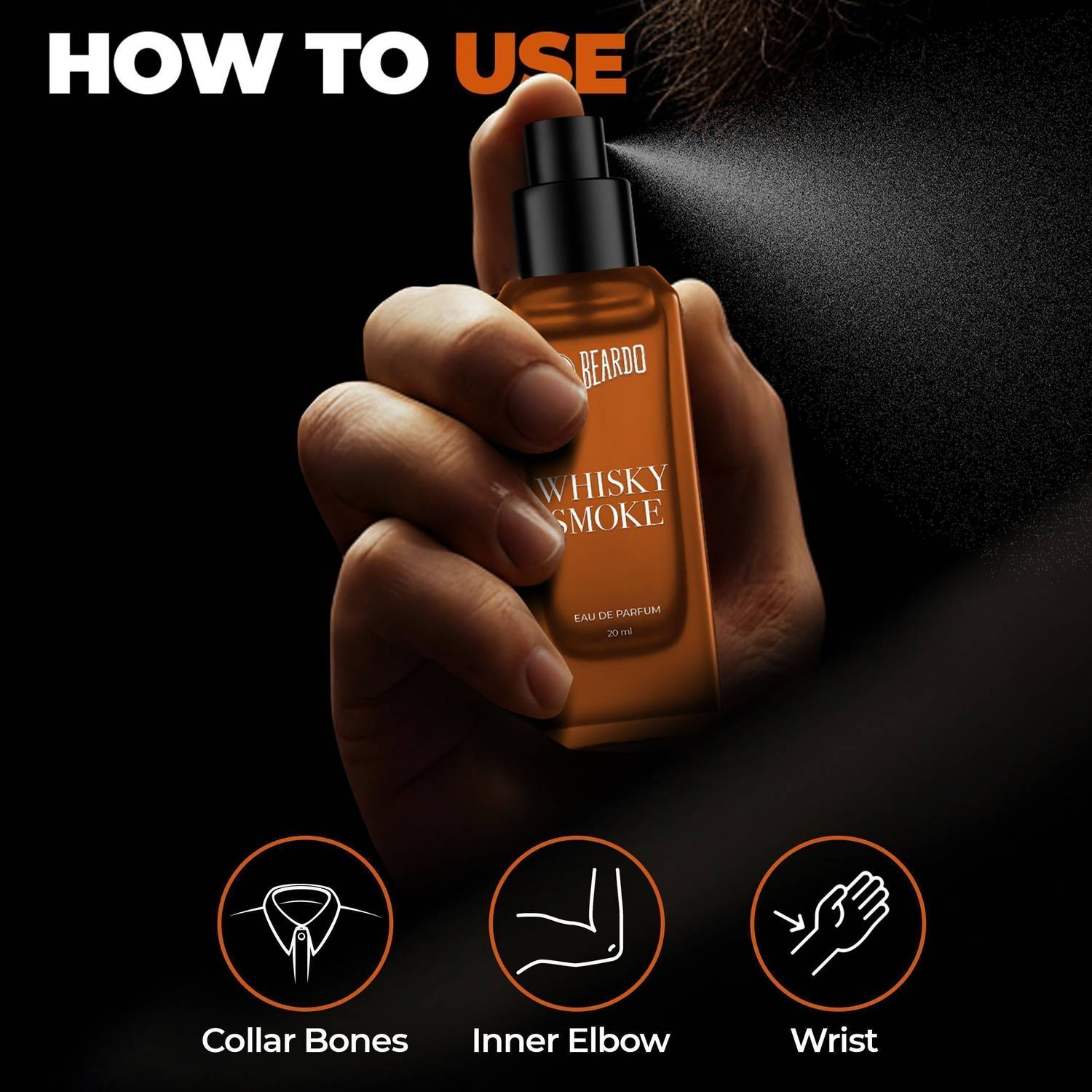 BEARDO Whisky Smoke EDP Perfume 20 ml - Image 3
