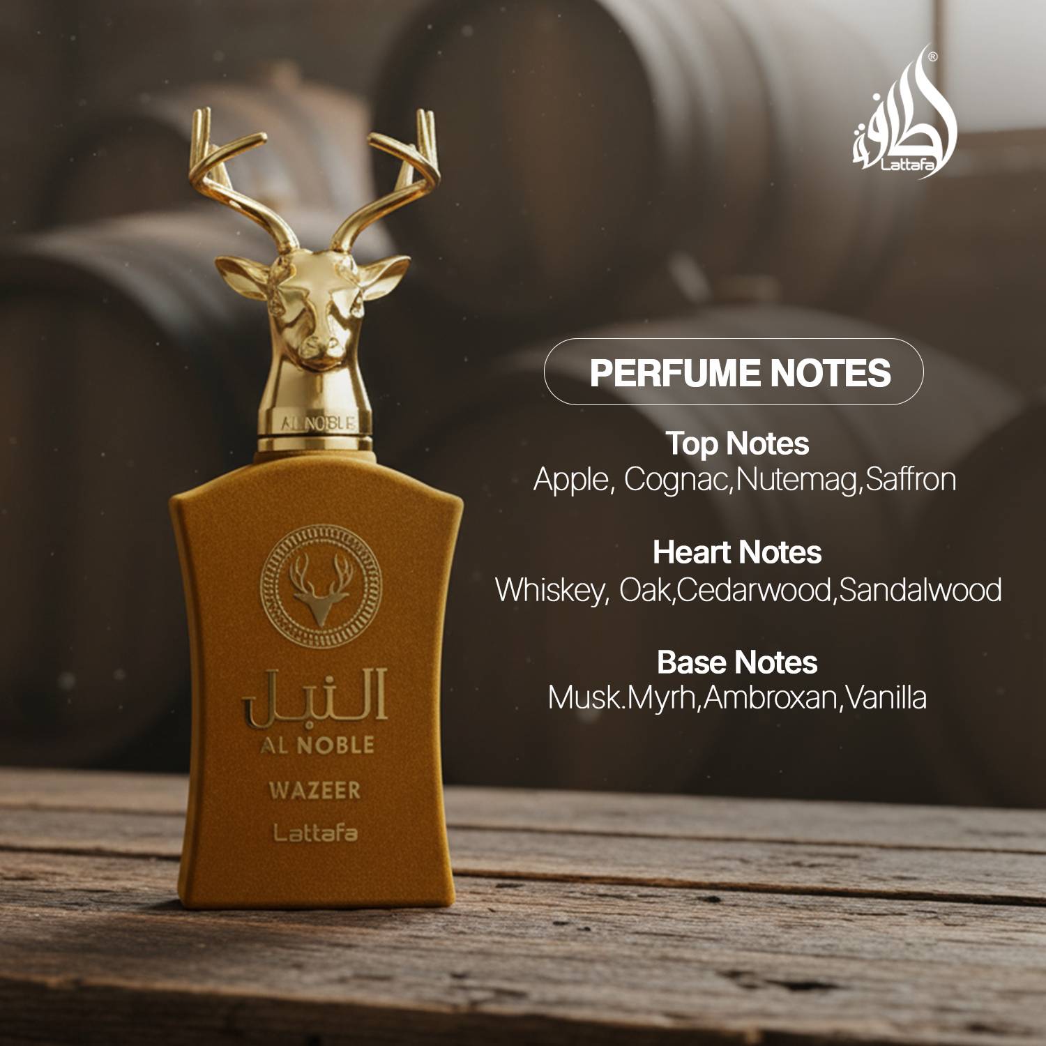 Buy Lattafa Al Noble Wazeer Eau de Parfum - 100 ml Online In India
