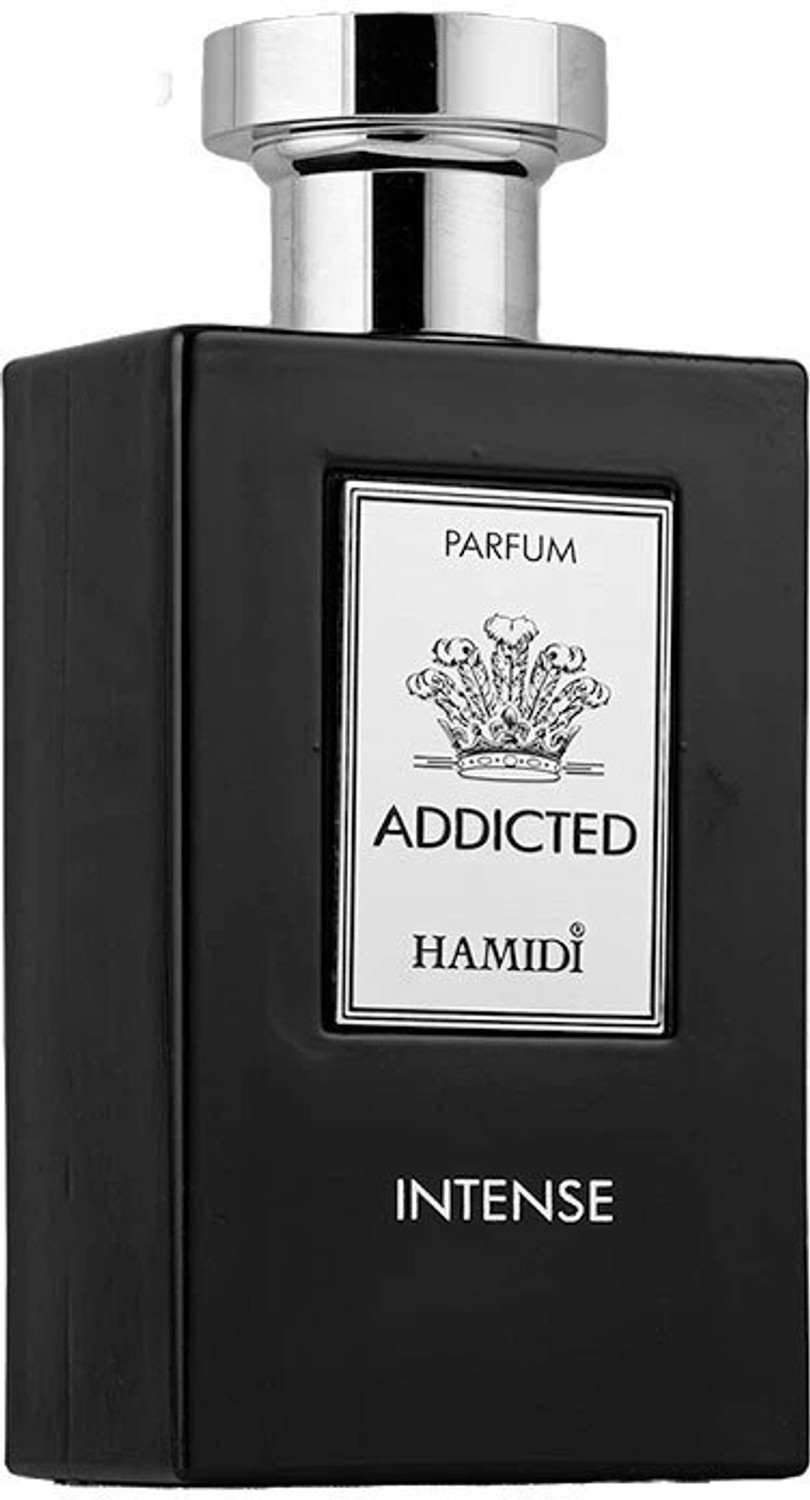 Image of Hamidi Addicted Intense Black, Fresh Liquid Perfume For Men Eau de Parfum - 120 ml