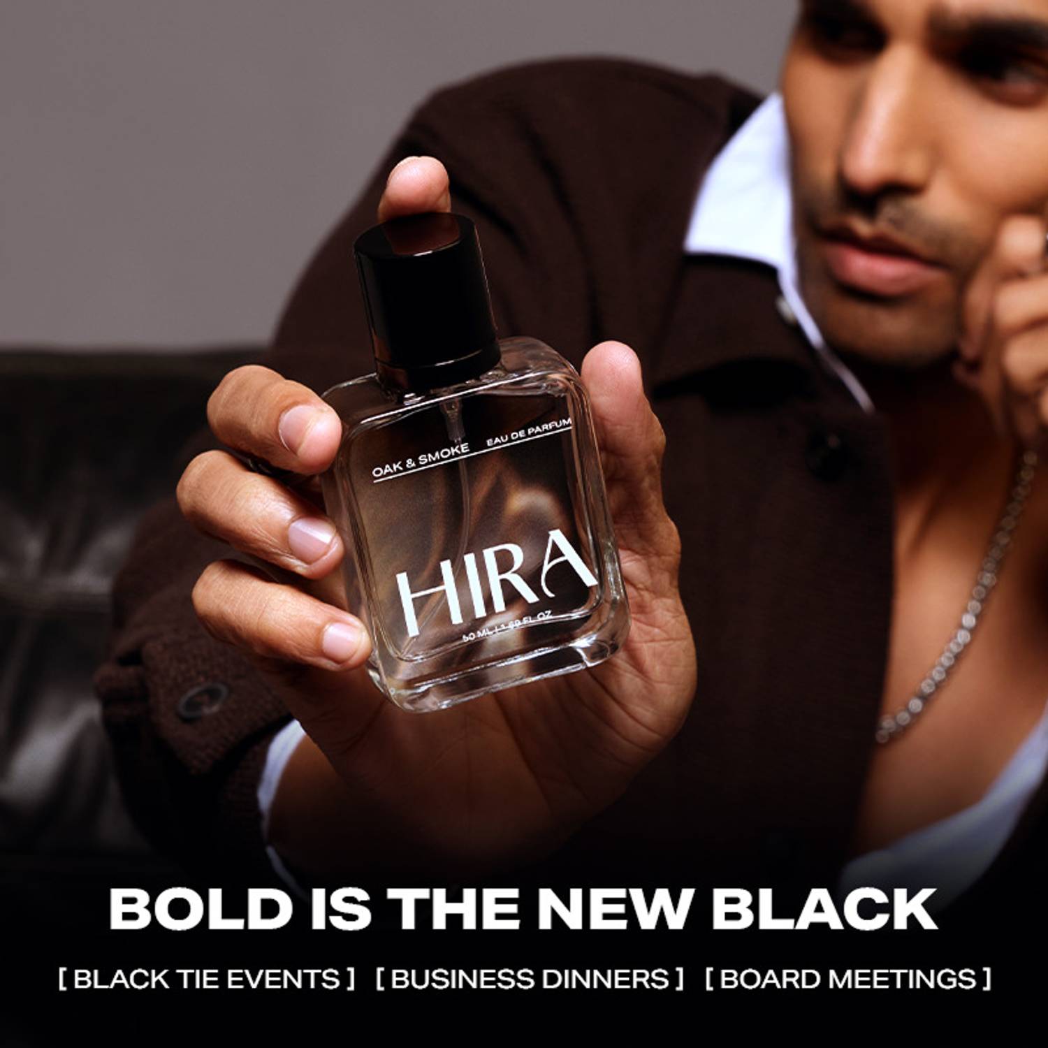 HIRA Oak & Smoke Perfume 50 ml - Image 2