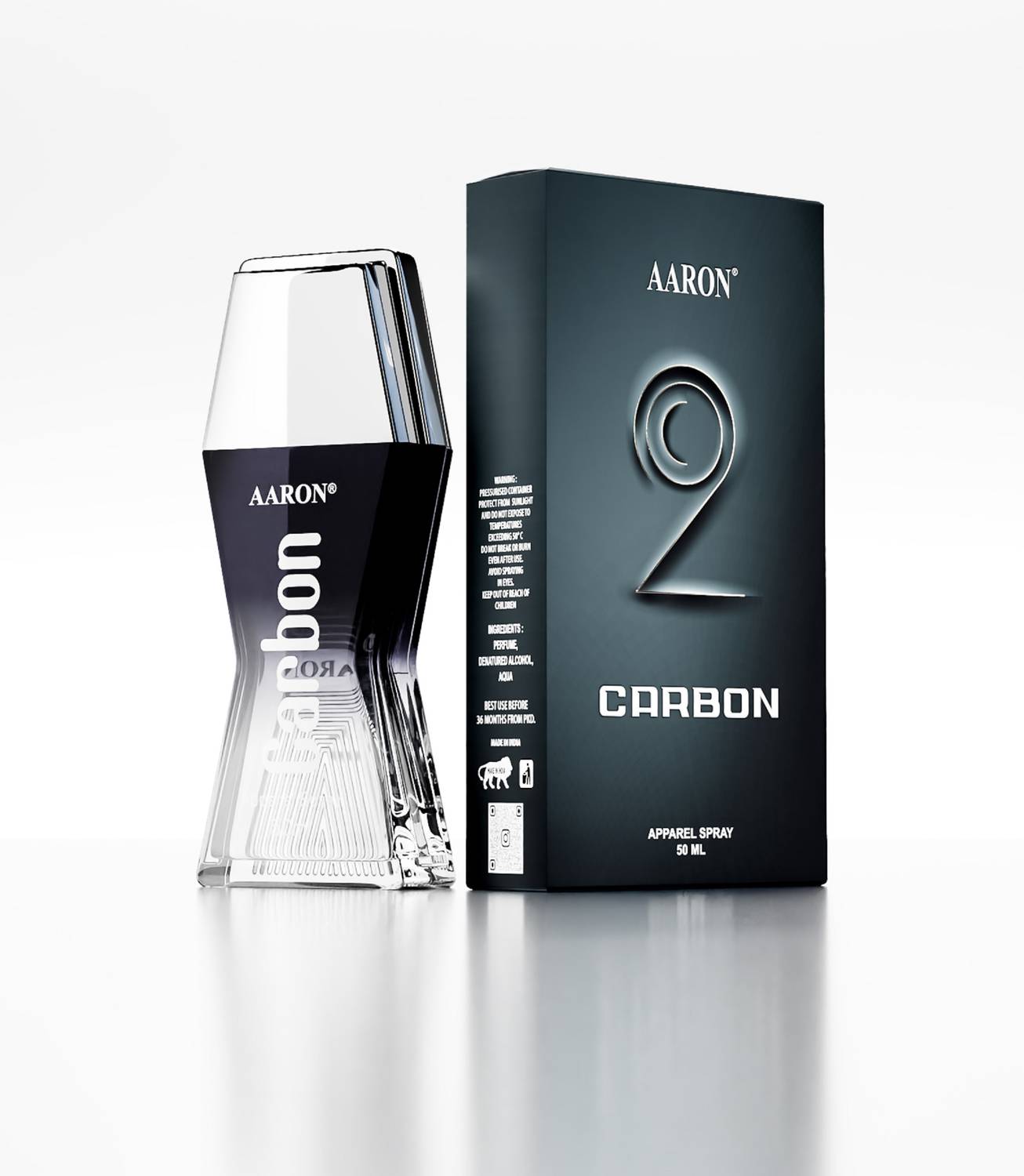 Aaron Carbon Perfume 50ml Eau de Toilette  -  50 ml