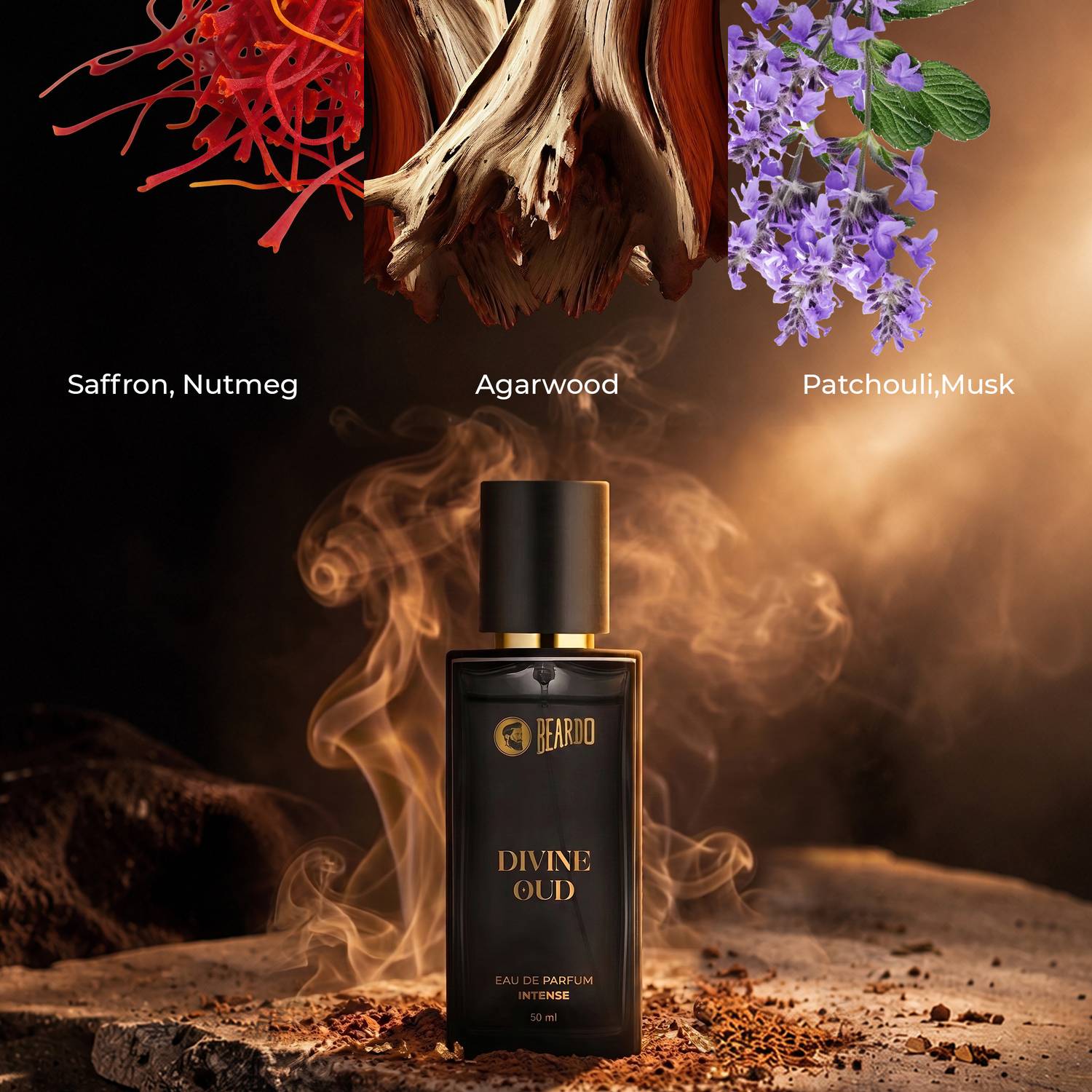 BEARDO Divine Oud Perfume 50 ml - Image 2