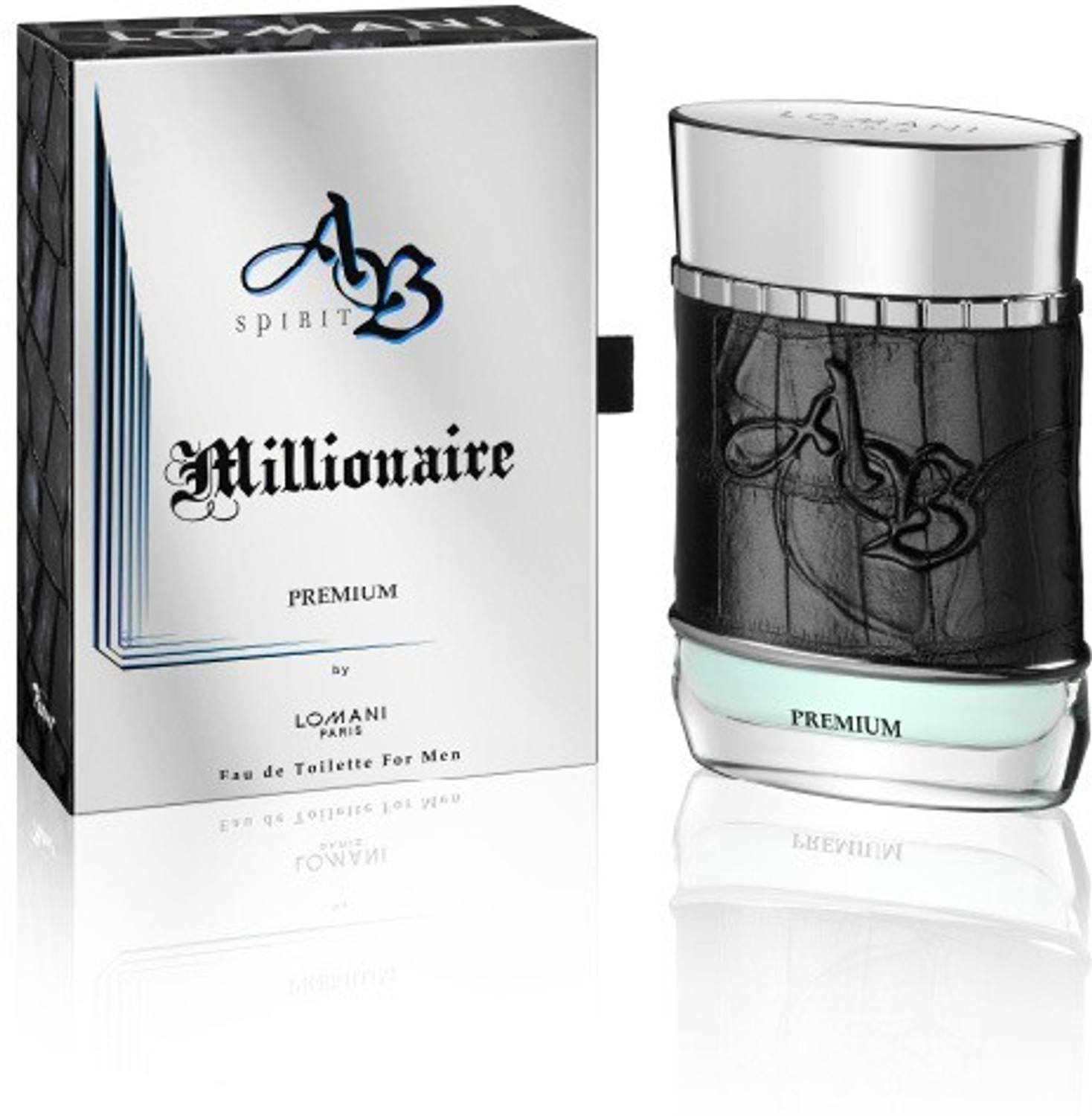 LOMANI AB SPIRIT MILLIONAIRE PREMIUM For Men Eau de Parfum  -  100 ml