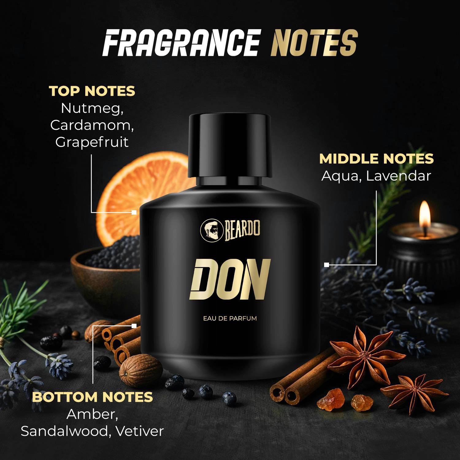 BEARDO Don EDP Perfume 100 ml - Image 3