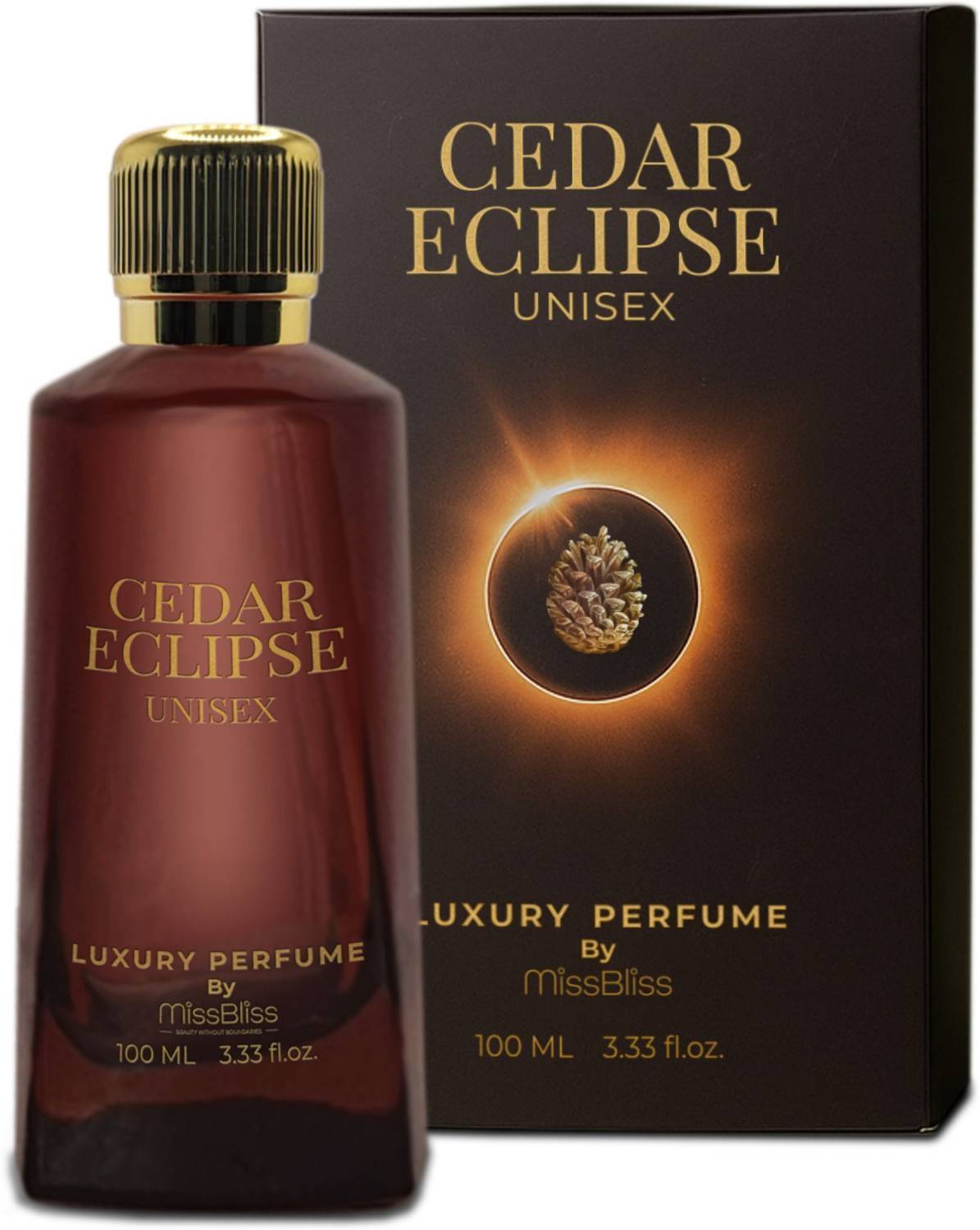 MissBliss Cedar Eclipse 100ml Unisex Perfume - Image 1