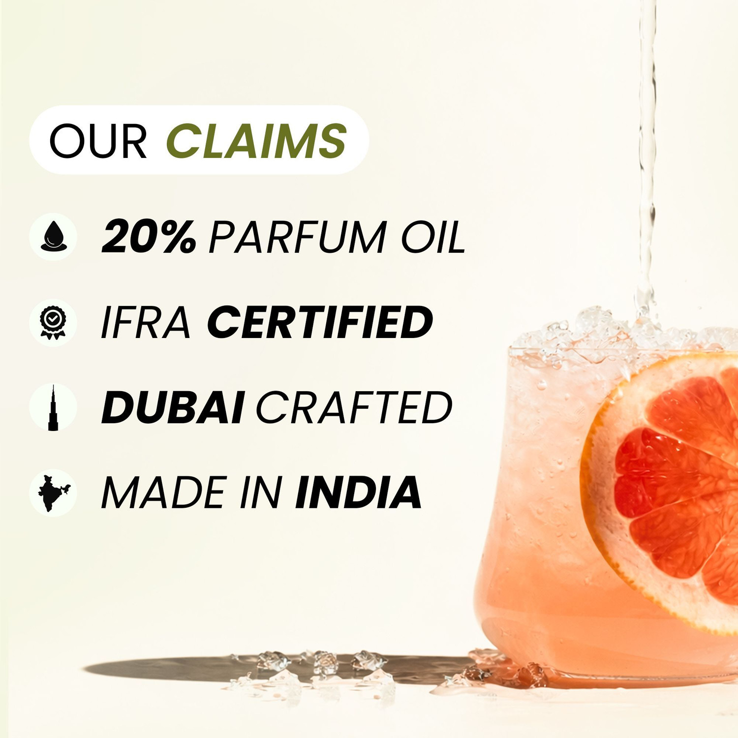 Image of Kenaz Triumph Long Lasting Perfume For Men | Citrus & Woody | 20% Oil Dubai Parfum Eau de Parfum - 100 ml