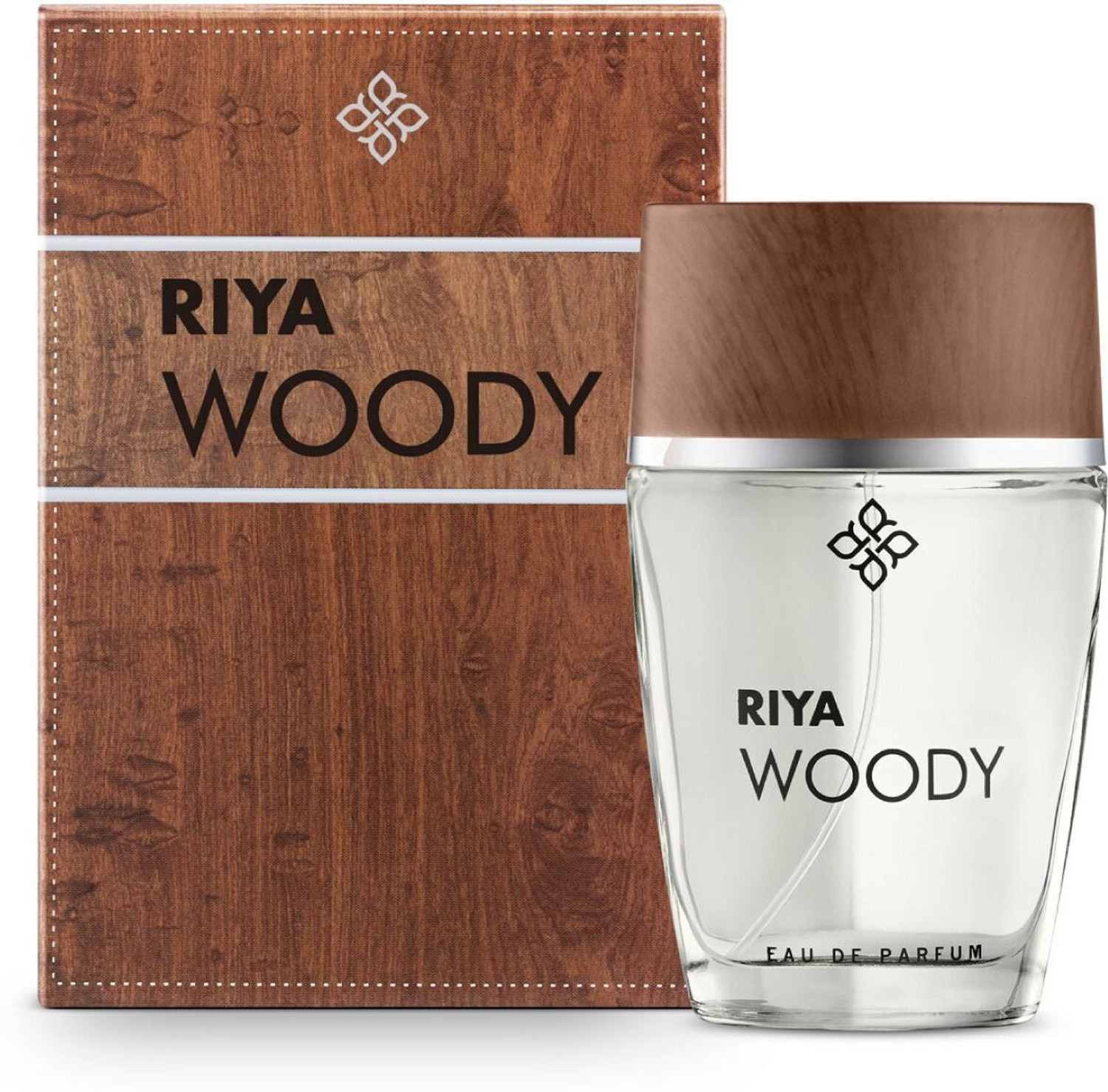 Image of RIYA Woody Perfume | Long Lasting Fragrance | Bergamot and Pink Pepper Eau de Parfum - 100 ml