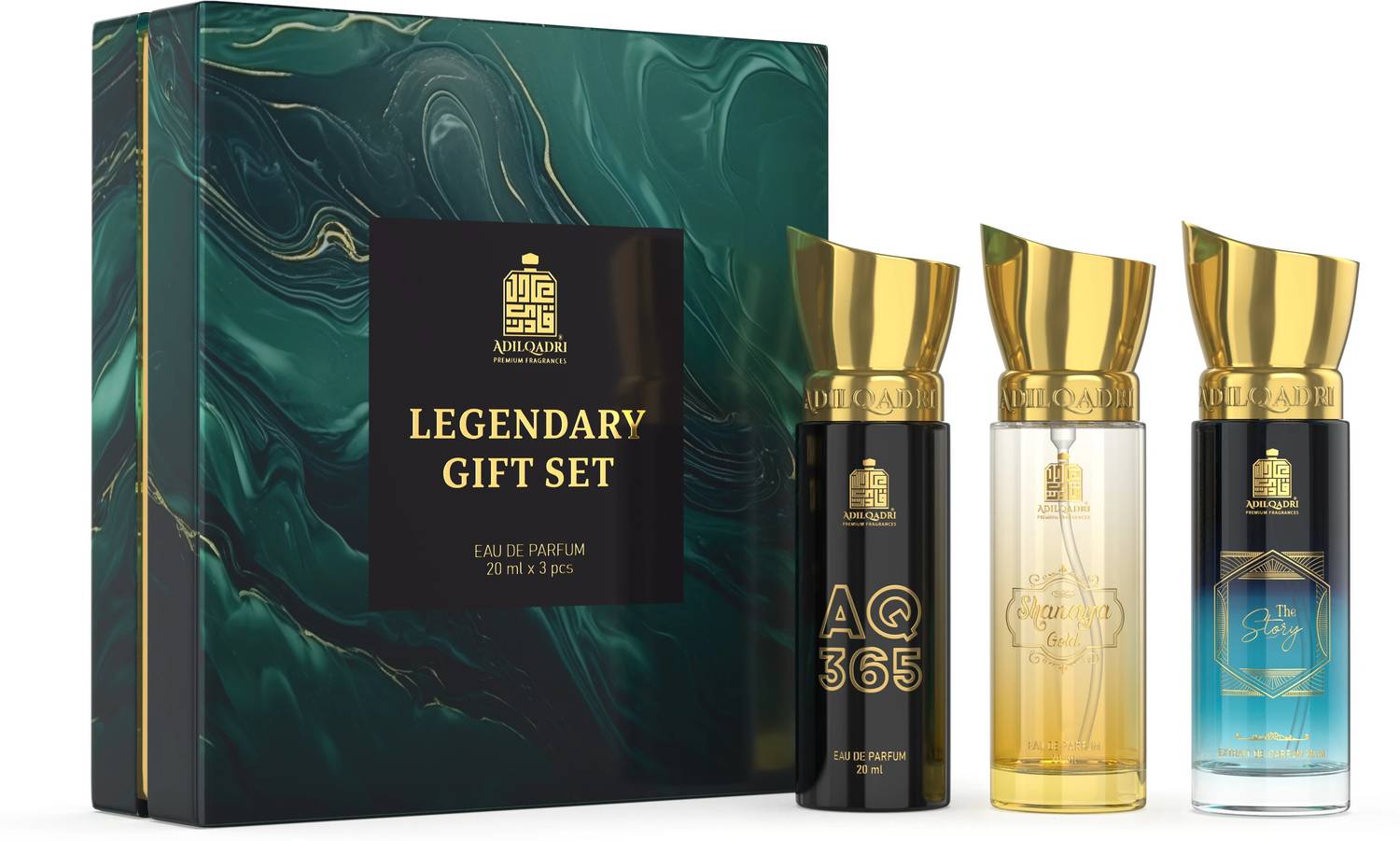 Adilqadri Legendary Perfume Gift Set 60 ml - Image 1