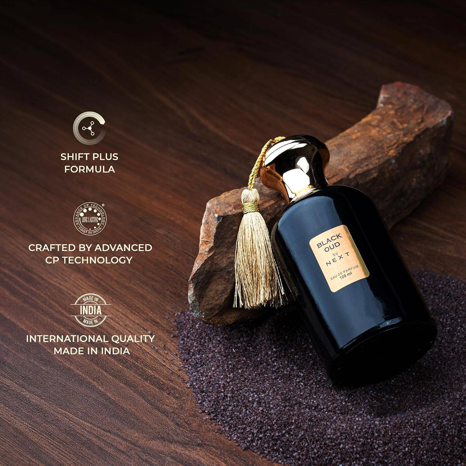 NEXT Black Oud Perfume for Men 100 ml - Image 3