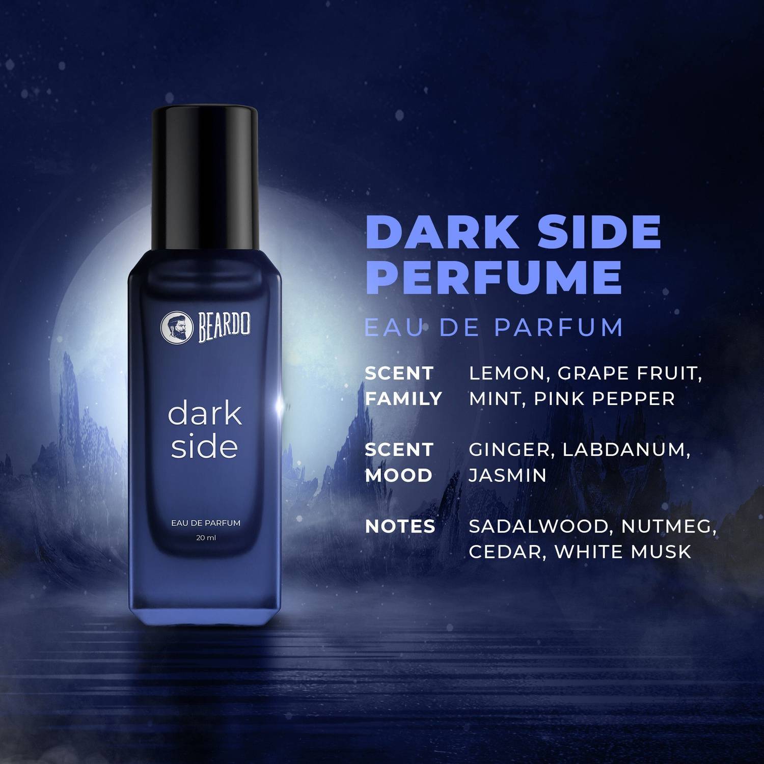 BEARDO Dark Side & Godfather EDP Pack of 2 · 40 ml (80 ml total) - Image 5