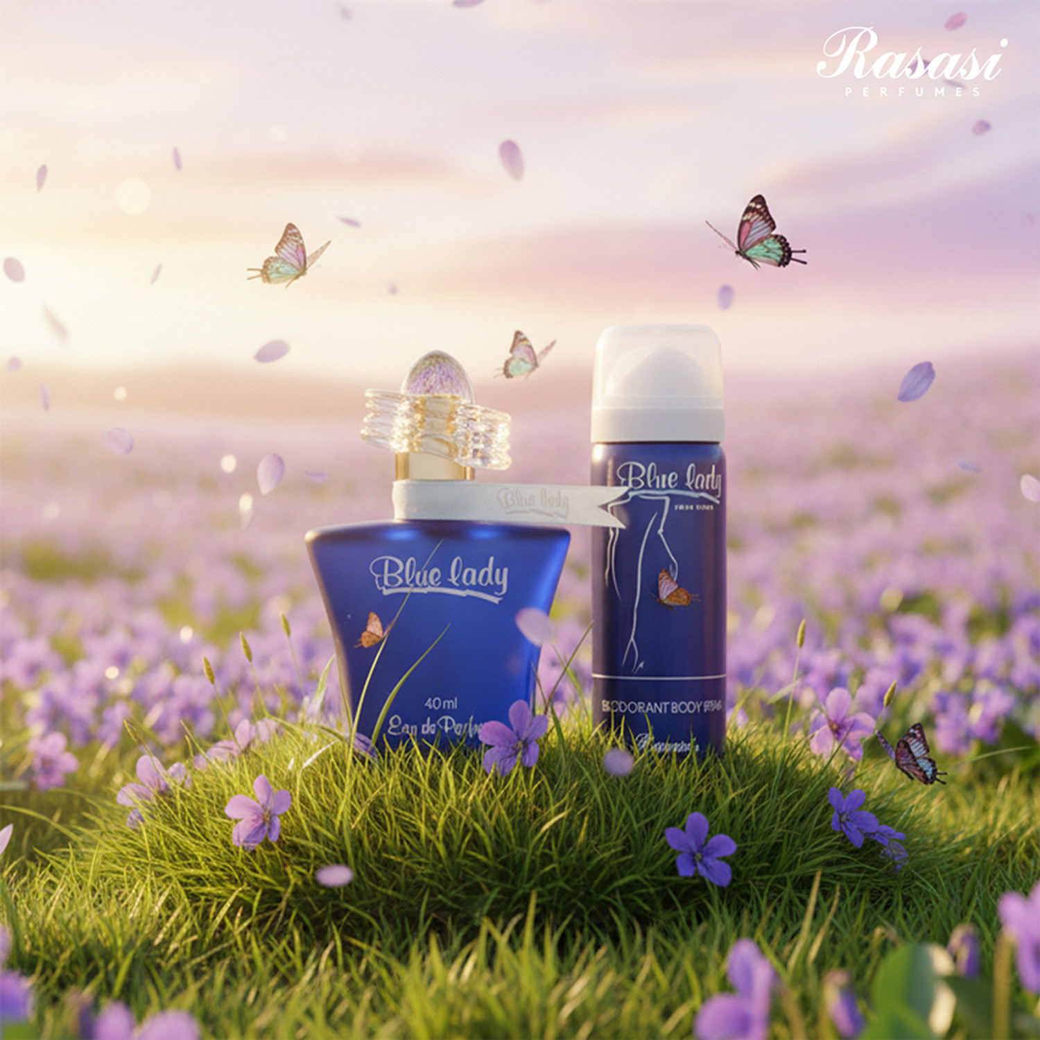 Image of RASASI BLUE LADY PERFUME 50ML Eau de Parfum - 40 ml