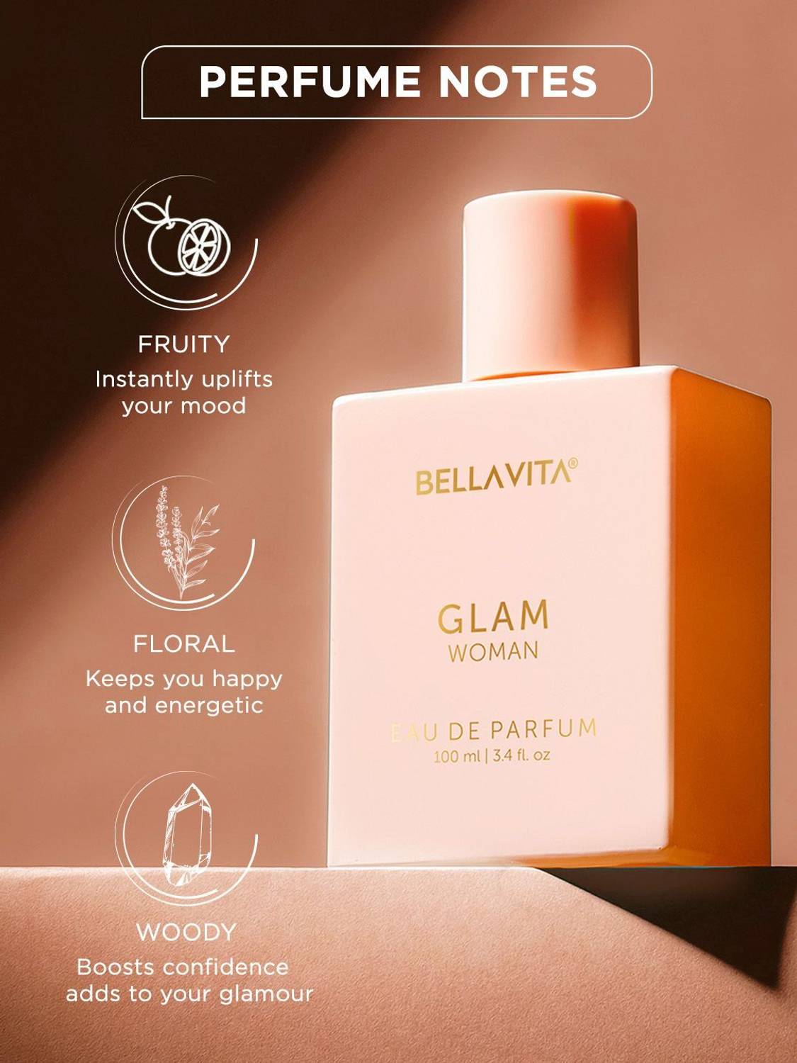 BELLAVITA Glam Perfume 100 ml - Image 3