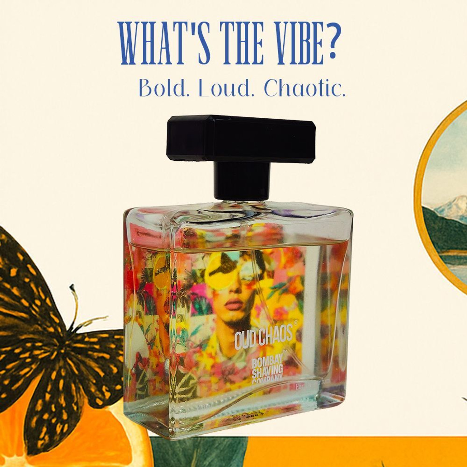 Image of BOMBAY SHAVING COMPANY Oudh Chaos Perfume for Men-Bold Seductive Scent-Gift for boyfriend /brother Eau de Parfum - 100 ml