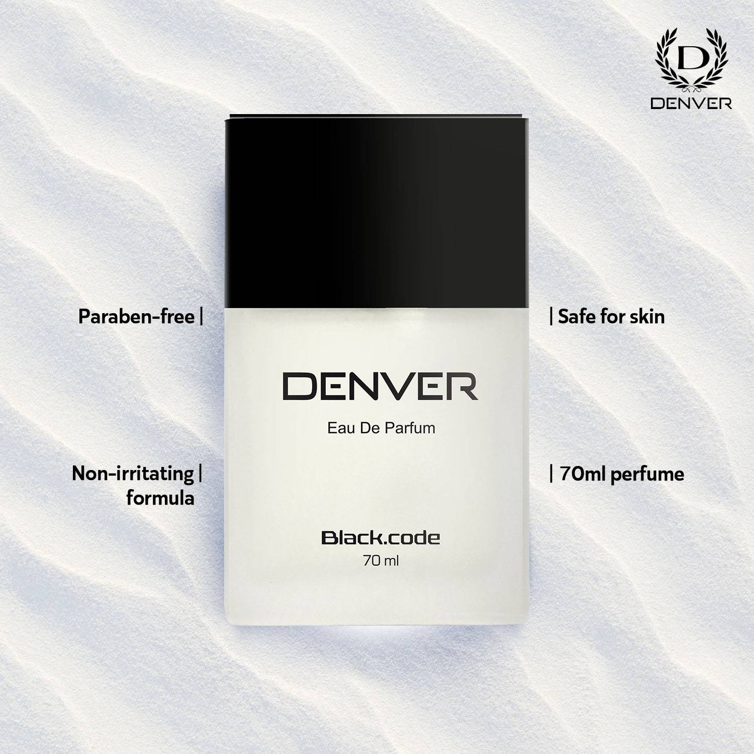 DENVER Black.code Eau de Parfum 70 ml - Image 3