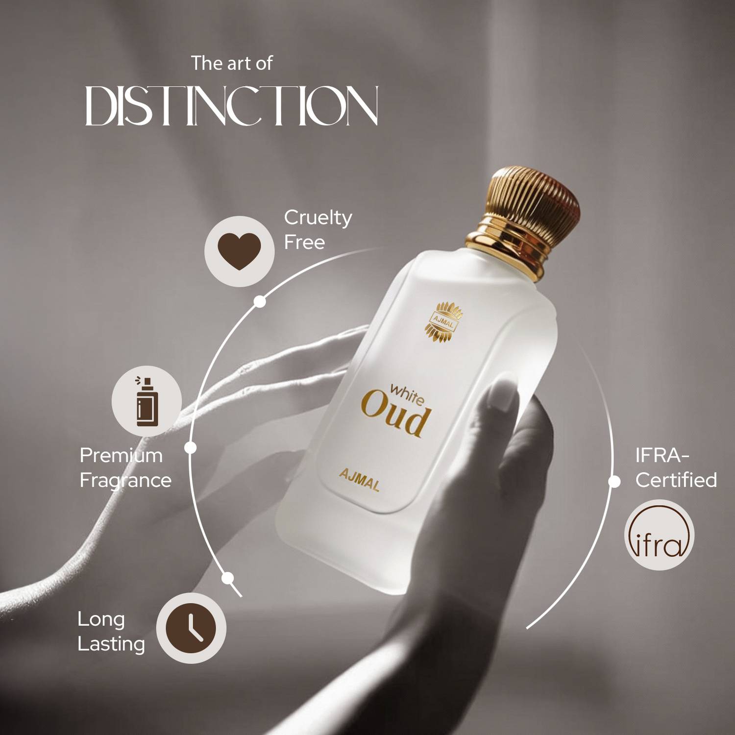 Ajmal White Oud 100 ml - Image 4