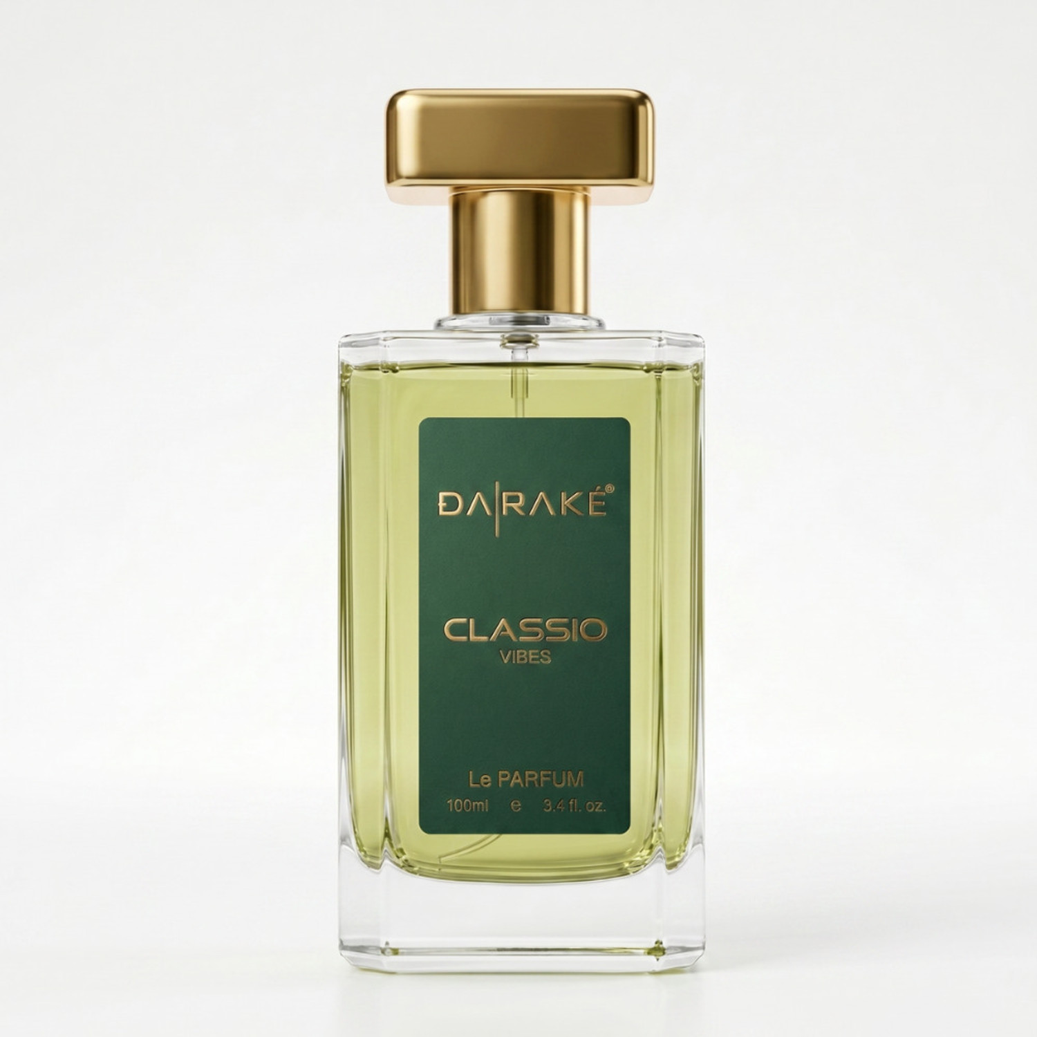 Image of DA RAKE Classio Vibes Perfume for 12 Hours Long Lasting | Lemon Grass & Tonka Bean Perfume - 100 ml