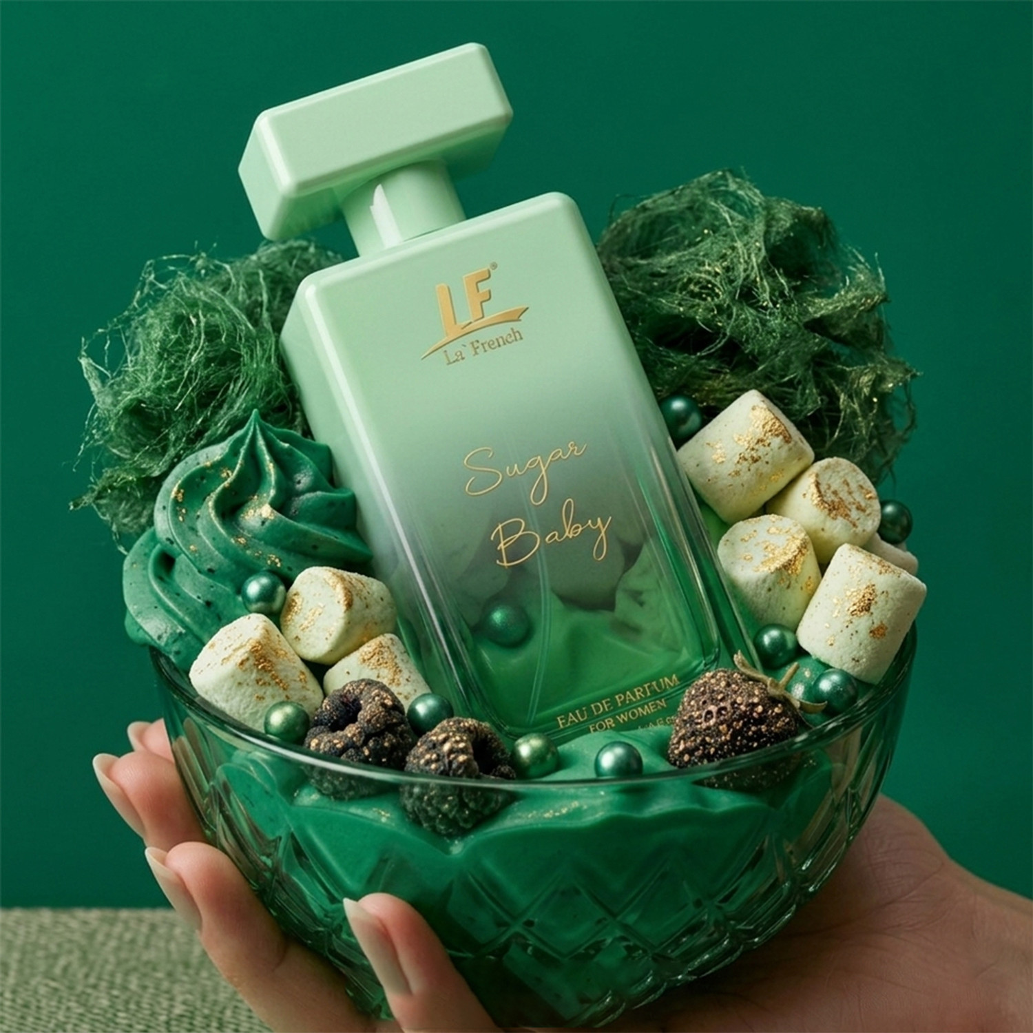 Image of La French Sugar Baby Perfume | Long Lasting Sweet, Fruity, Vanilla & Plum Fragrance Eau de Parfum - 100 ml
