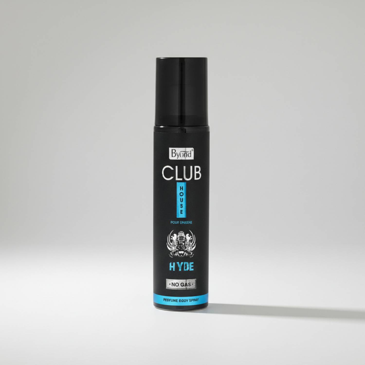 Byond Club House Hyde No Gas Perfume Body Spray | Long Lasting Unisex Fragrance Perfume  -  120 ml