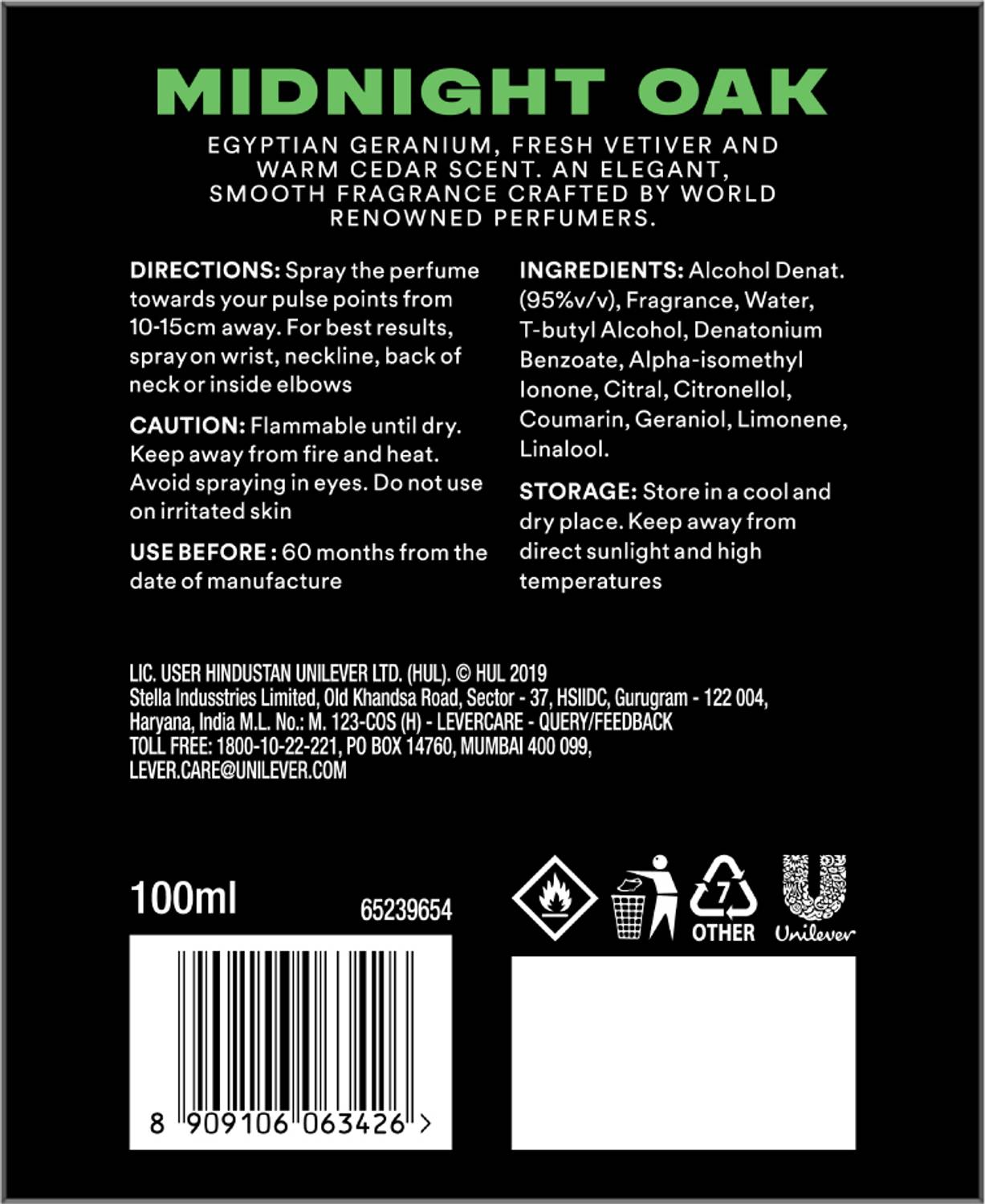 AXE Midnight Oak Fragrance 100 ml - Image 3