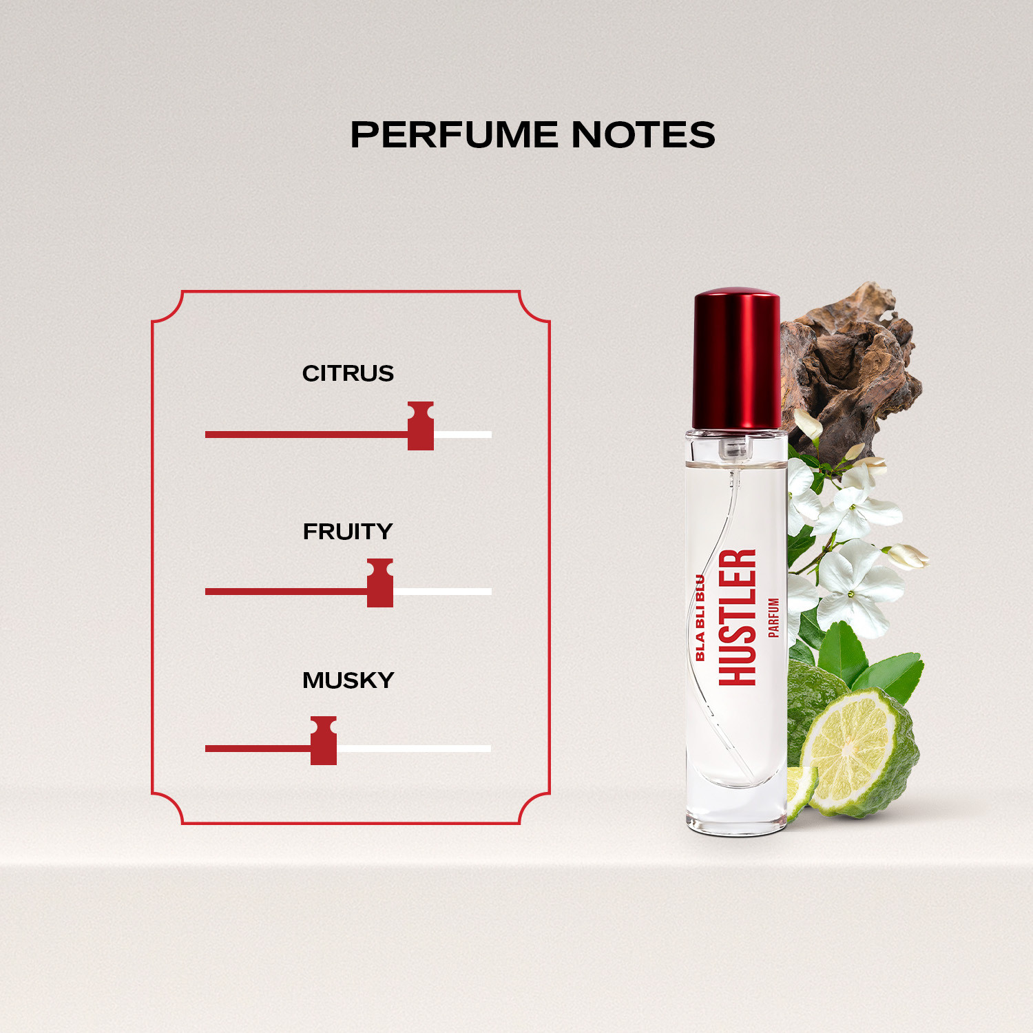 Image of BLA BLI BLU Hustler Men Perfume Spicy & Fruity Notes Long Lasting Perfume - 15 ml (For Men)