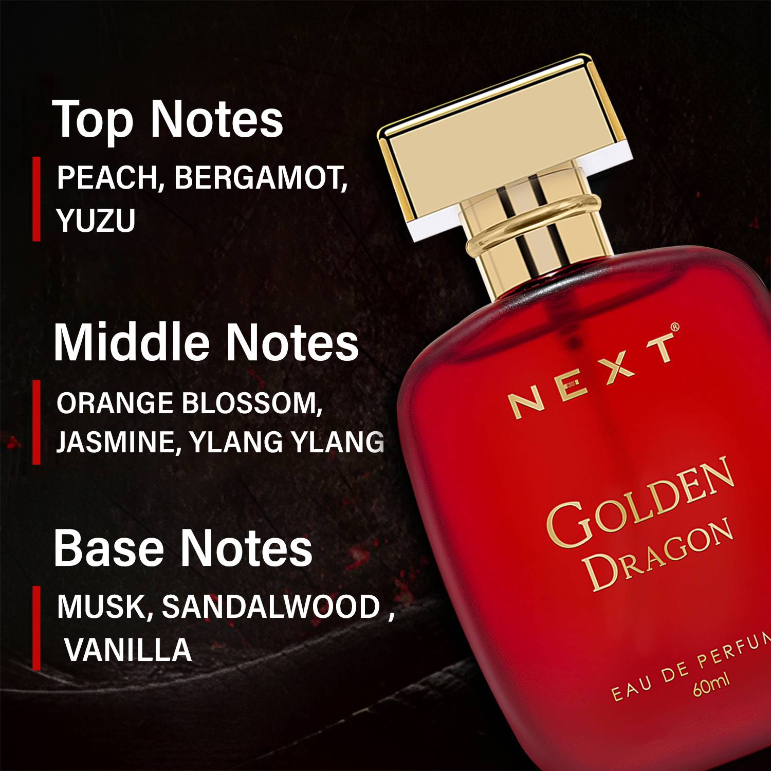 NEXT Golden Dragon 60ml Body Spray - Image 4