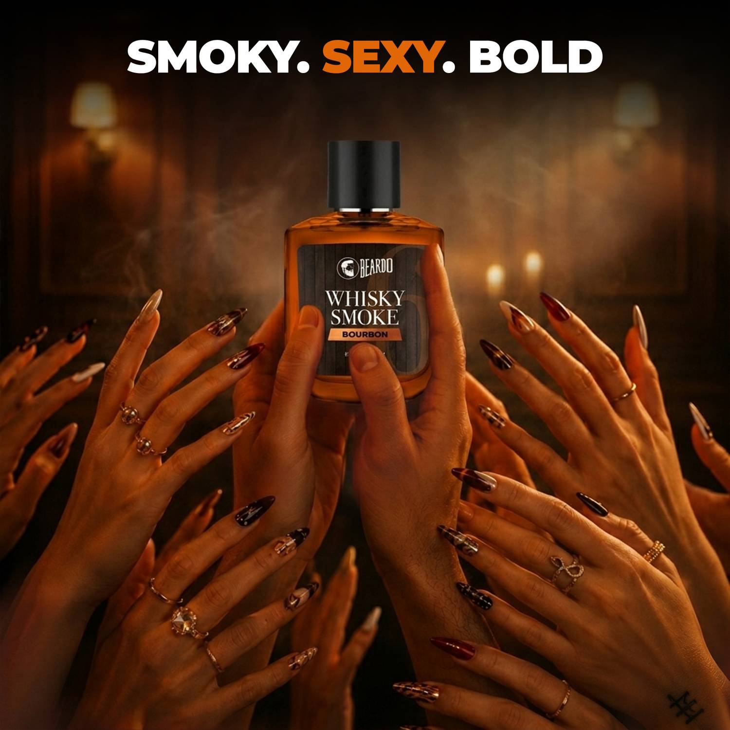 BEARDO Whisky Smoke Bourbon Perfume EDP 50 ml - Image 4