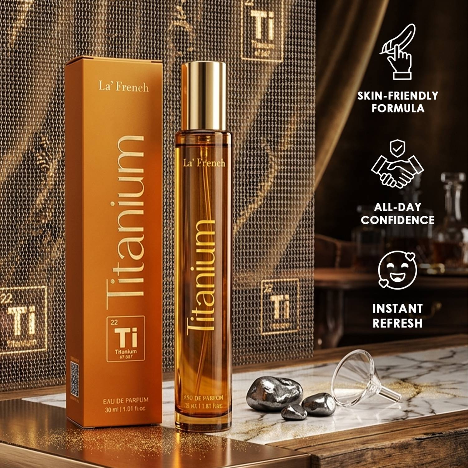La French Titanium Perfume 30 ml - Image 2