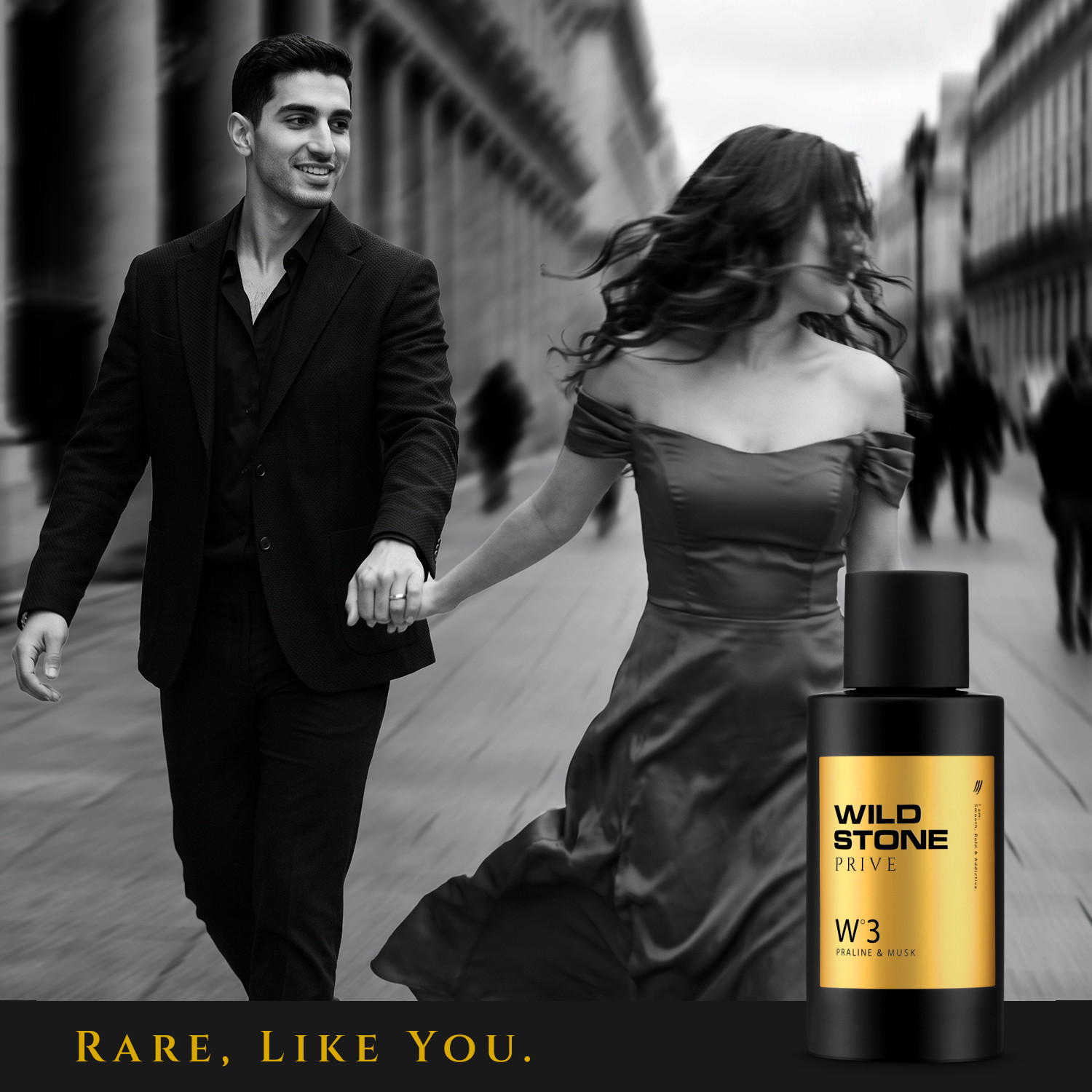 Image of Wild Stone PriveW3 Praline & Musk Parfum, Luxury Premium Perfume, Warm & Vanilla Fragrance, Eau de Parfum - 100 ml