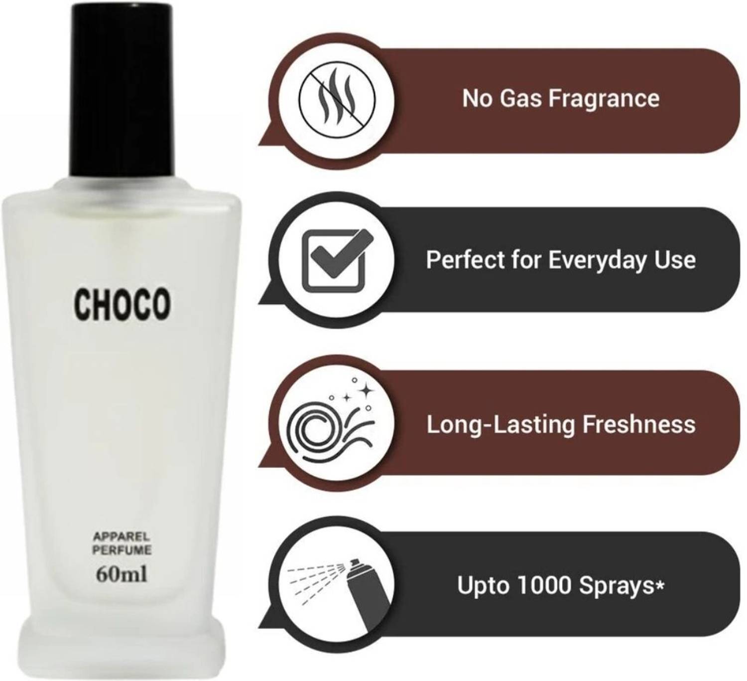 VYNLOR Choco Chocolate Perfume 60ml - Image 2