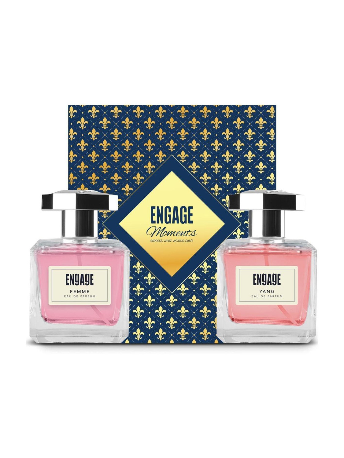 Engage Moments Luxury Women's Gift Set (X2)Yang + FemmeLong Lasting EDP Eau de Parfum  -  200 ml