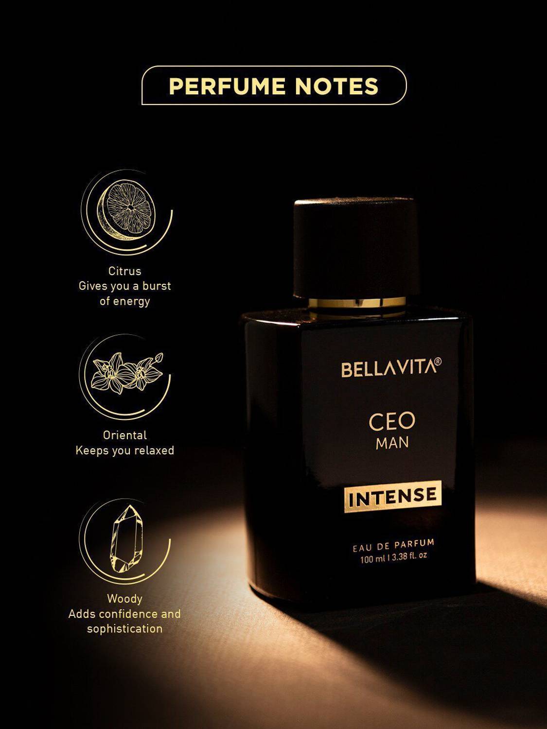 BELLAVITA CEO MAN INTENSE 100 ml Perfume - Image 2