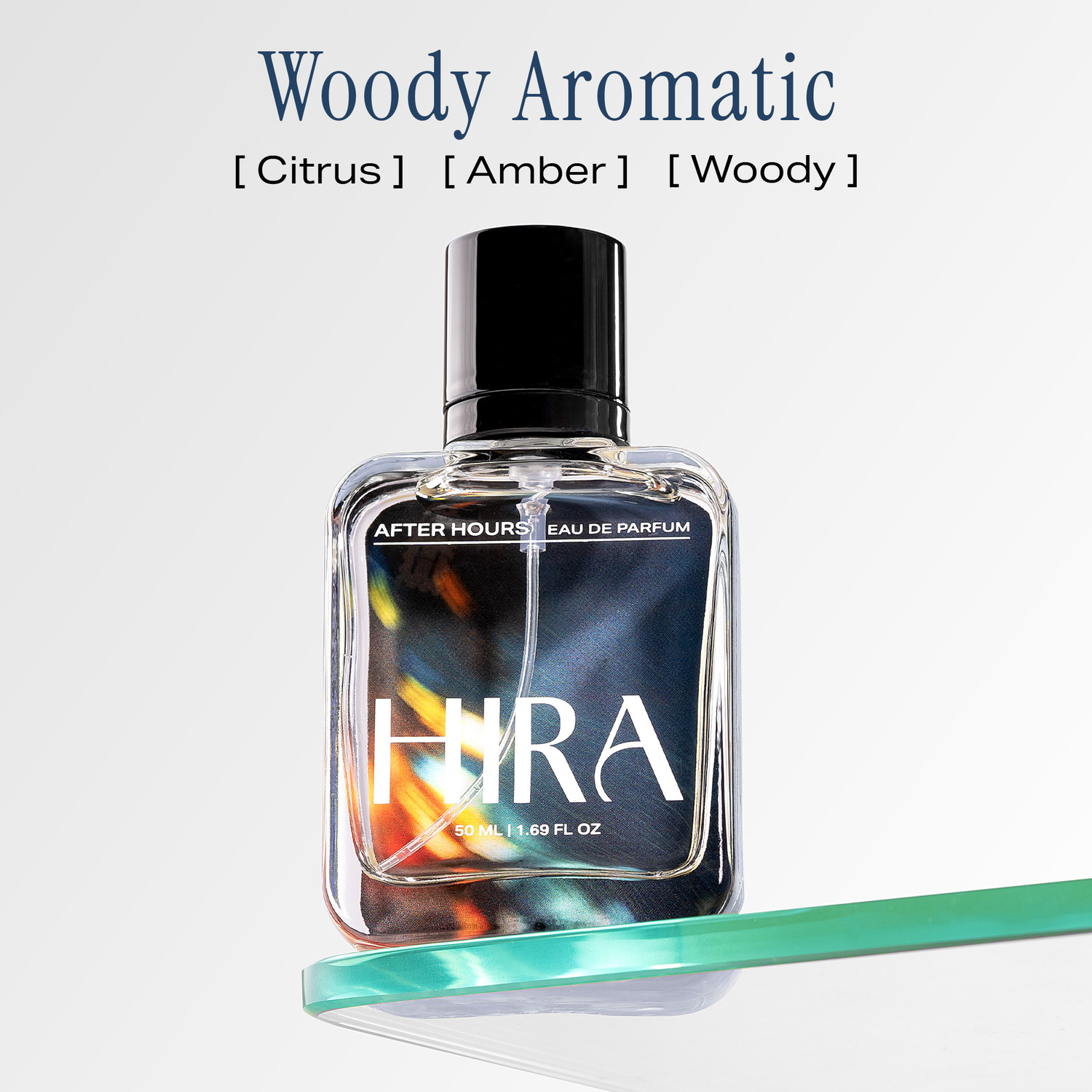 Image of HIRA After Hours Perfume | Long Lasting Smell | Best with Fresh & Woody Fragrance Eau de Parfum - 50 ml