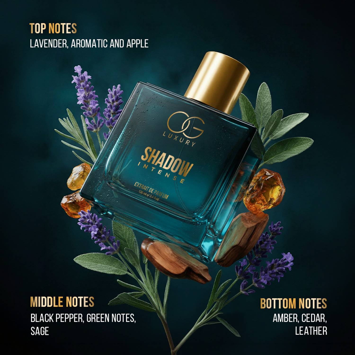 OG LUXURY Shadow Intense Perfume 100 ml - Image 4
