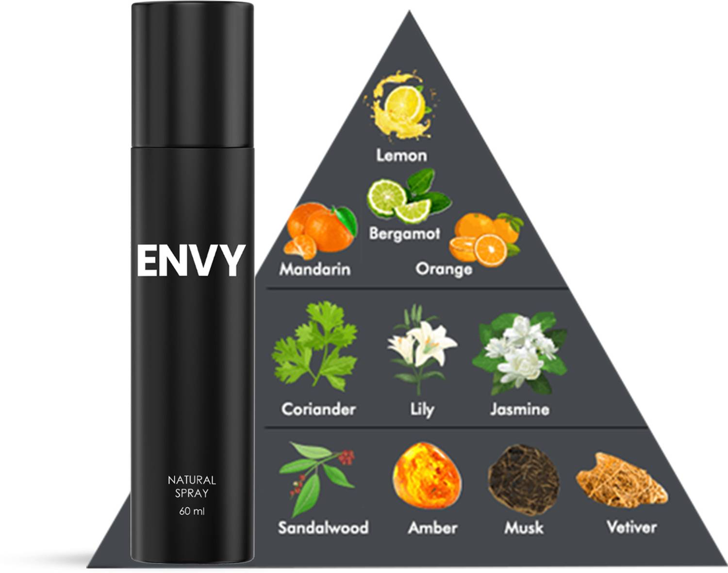 Envy Natural Spray Perfume EDP 120 ml - Image 4