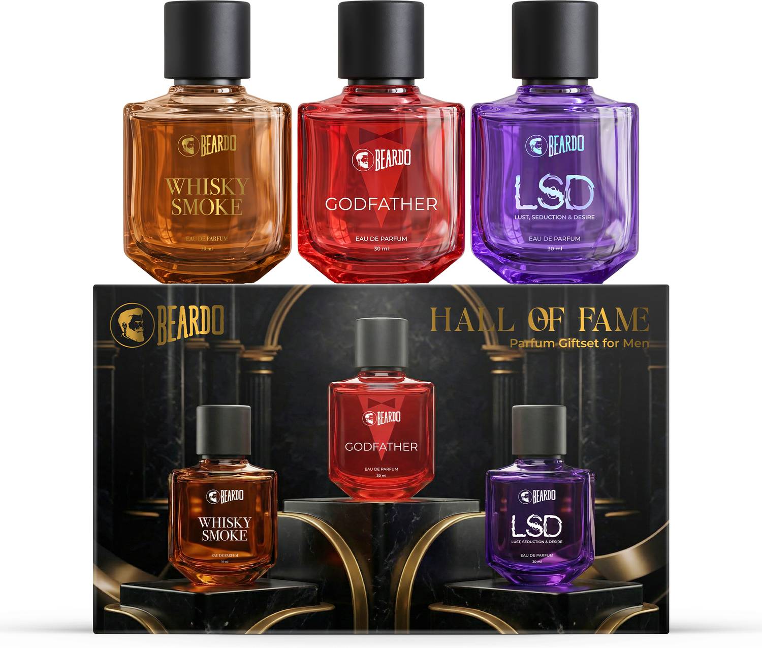 BEARDO Hall Of Fame Perfume Giftset Eau de Parfum 90 ml