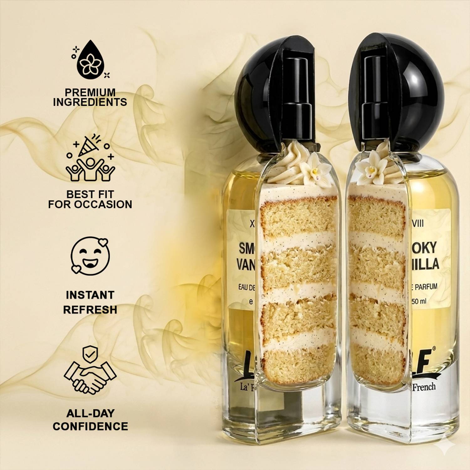 La French Smoky Vanilla Perfume 50 ml - Image 4