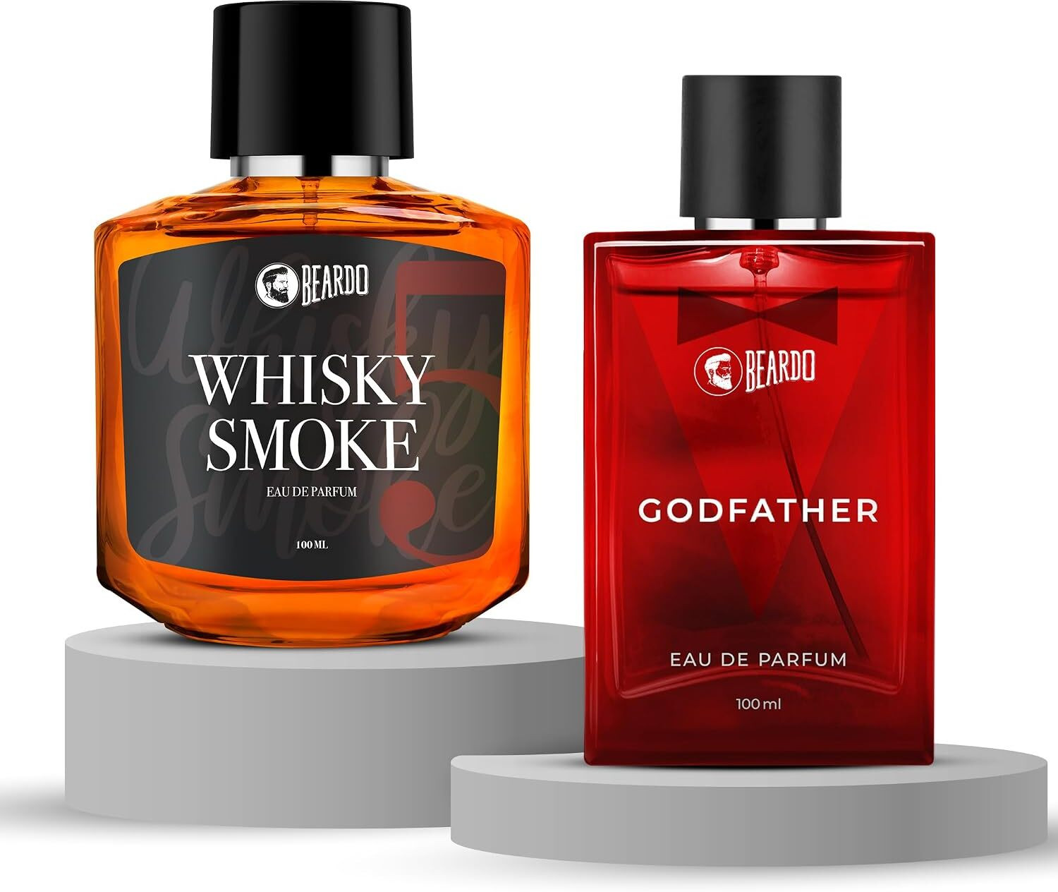 BEARDO God Father and wishky smoke EDP ml Perfume Set of 2 Pcs Eau de Parfum  -  200 ml