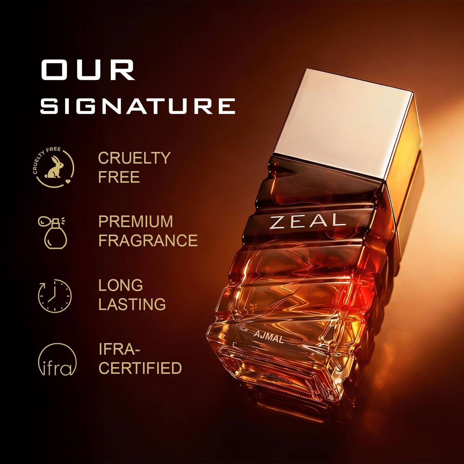 Ajmal Zeal Eau de Parfum - 100 ml - Image 4