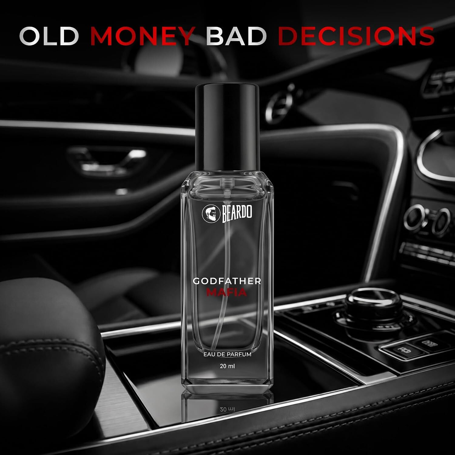 Image of BEARDO Whisky Smoke, LSD & Godfather Revenge | Fruity-Woody-Aromatic | Perfume For Men Eau de Parfum - 60 ml