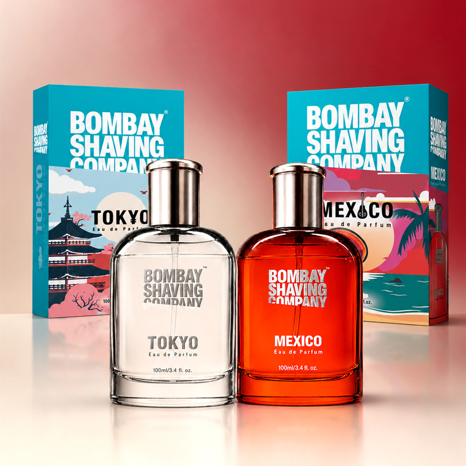 Image of BOMBAY SHAVING COMPANY Premium Fragrance Gift Set Perfume| Fresh, Woody & Oriental Eau de Toilette - 200 ml