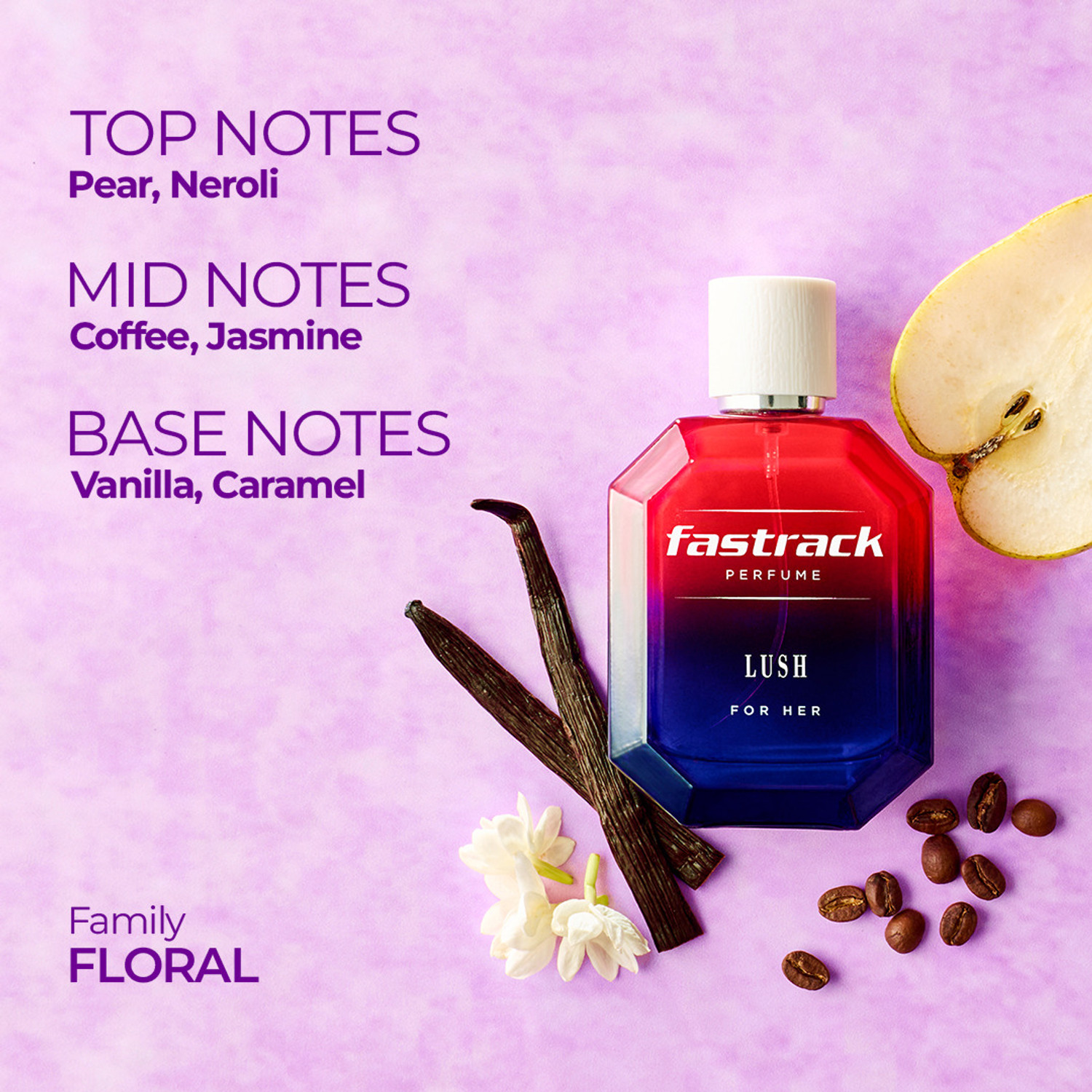 Image of Fastrack Lush Eau de Parfum - 100 ml