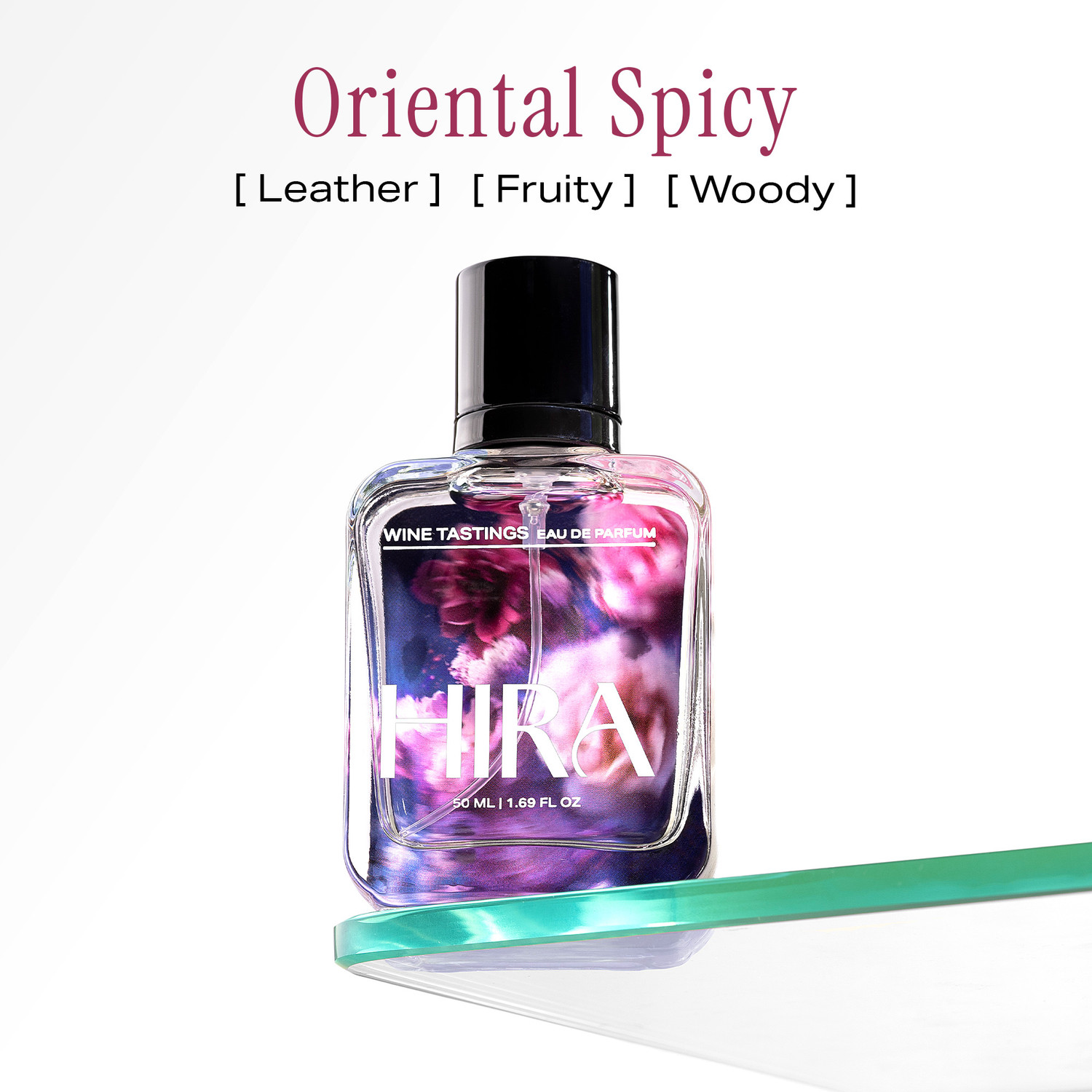Image of HIRA Wine Tastings Perfume | Rose & Oudh Scent|Long Lasting Fragrance|Gifts Eau de Parfum - 50 ml