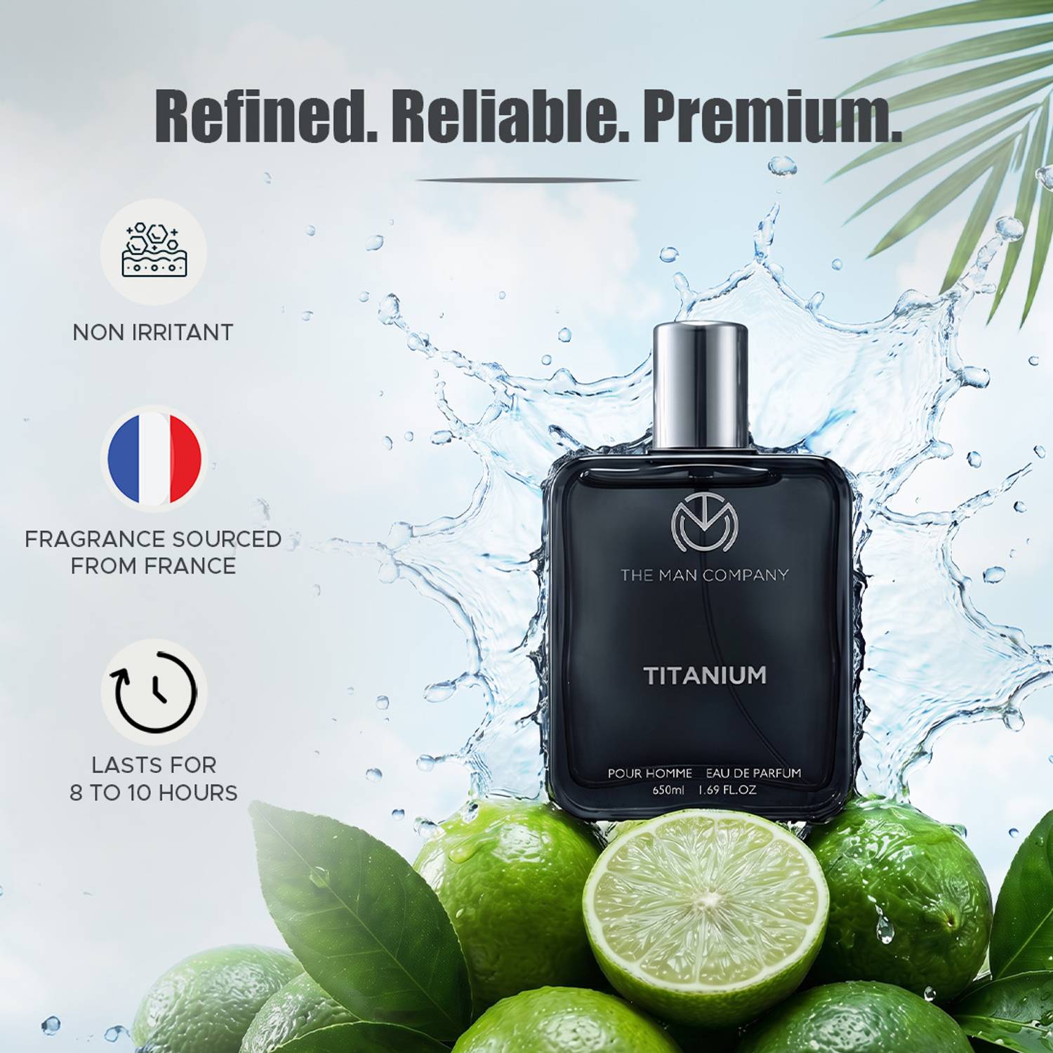 THE MAN COMPANY Titanium Perfume 50 ml - Image 4