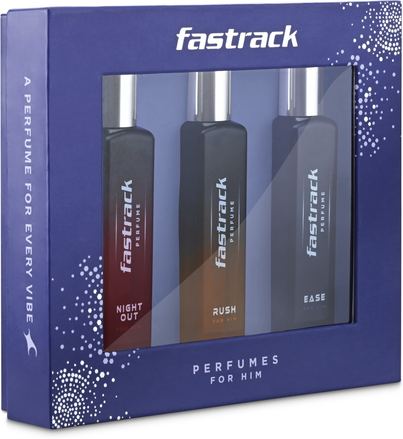 Image of Fastrack 20 ml x 3 (Ease, Night Out, Rush) Eau de Parfum - 60 ml