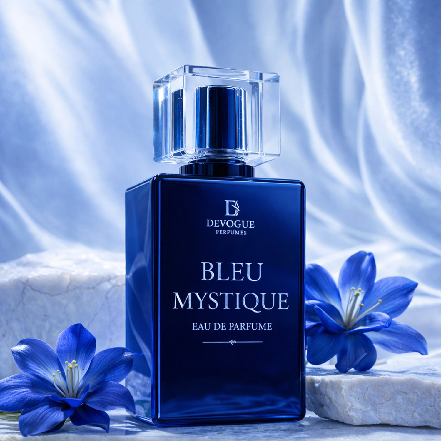 Image of Devogue DevogueBleu Mystique Unisex perfume Eau de Parfum - 50 ml