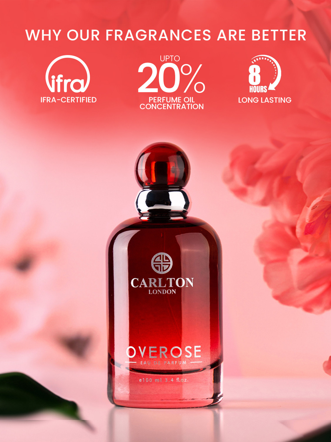 Image of CARLTON LONDON Overose Perfume - 100ml Eau de Parfum - 100 ml