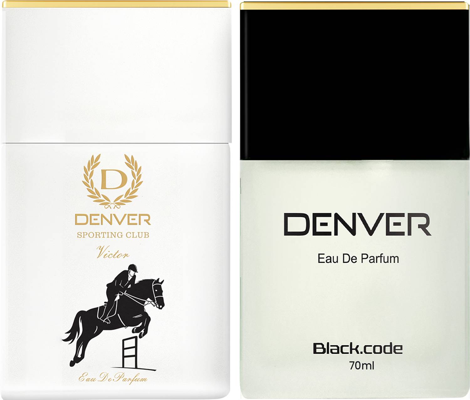 DENVER Black Code & Victor Perfume EDP 140 ml - Image 1
