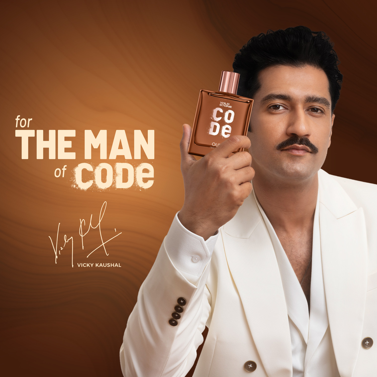 Image of Wild Stone CODE Oud Imperial Perfume for Men| Luxury Oud Perfume| Premium Woody & Aromatic| Eau de Parfum - 100 ml