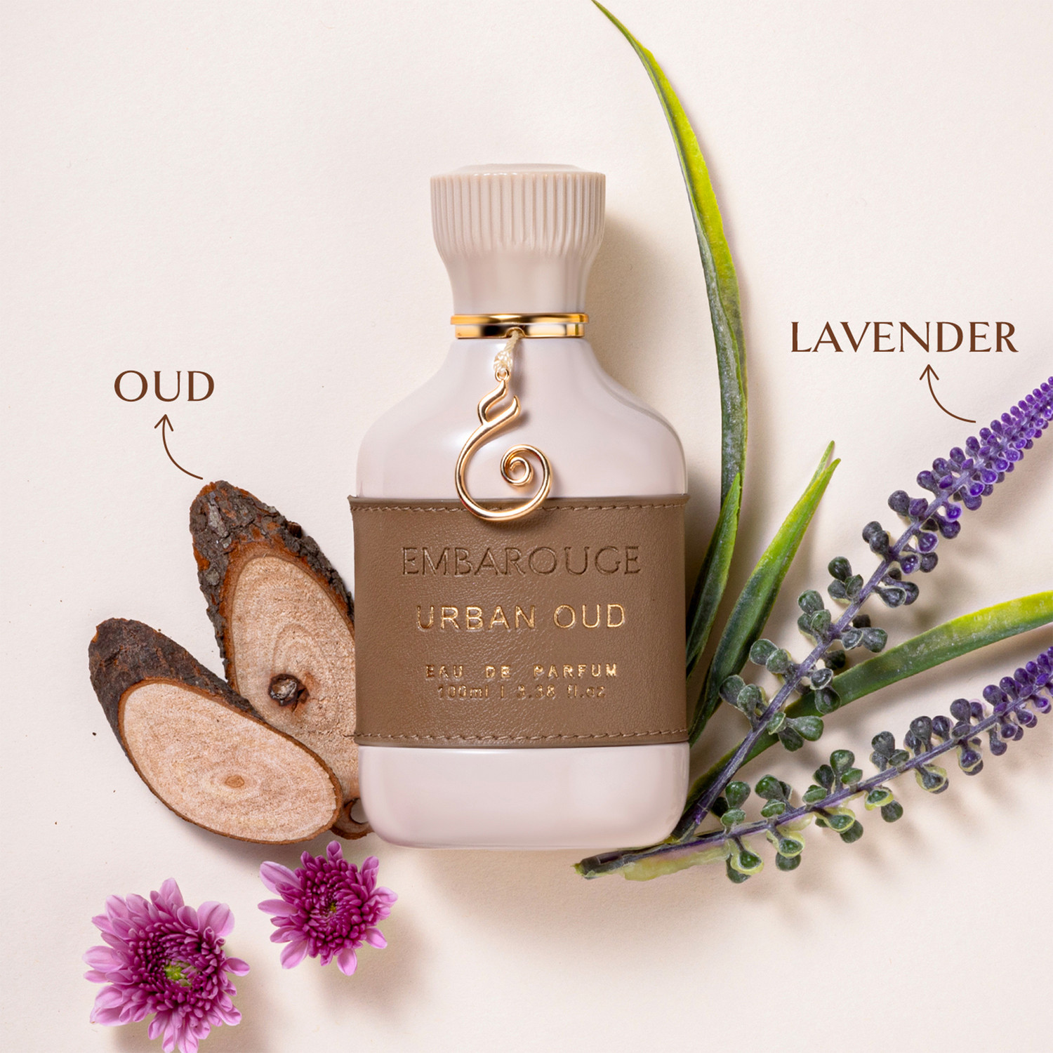 Image of Embarouge Urban Oud Dubai Perfume Long Lasting scent Lavender and Oud Scent Eau de Parfum - 100 ml (For Men & Women)